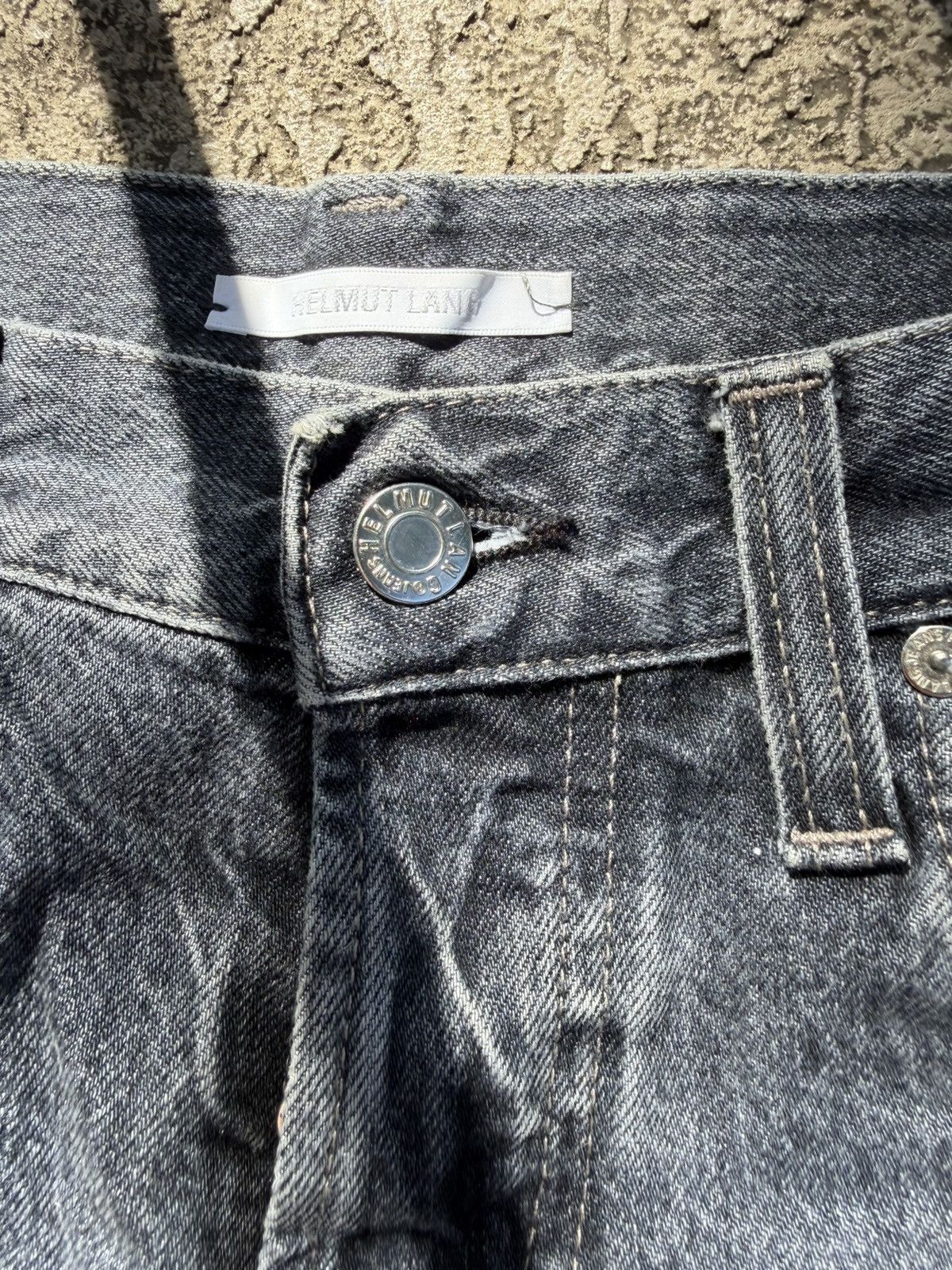 Helmut Lang Helmut Lang Embroided Hemmed Jeans. Very rare Size US 30 / EU 46 - 5 Thumbnail