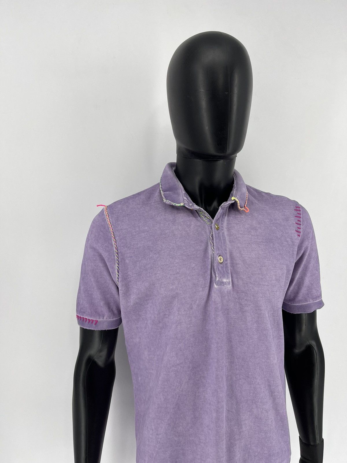Vintage POLO BOB Teinture vegetale ,rebrode main, made in Italie Size US XL / EU 56 / 4 - 3 Thumbnail