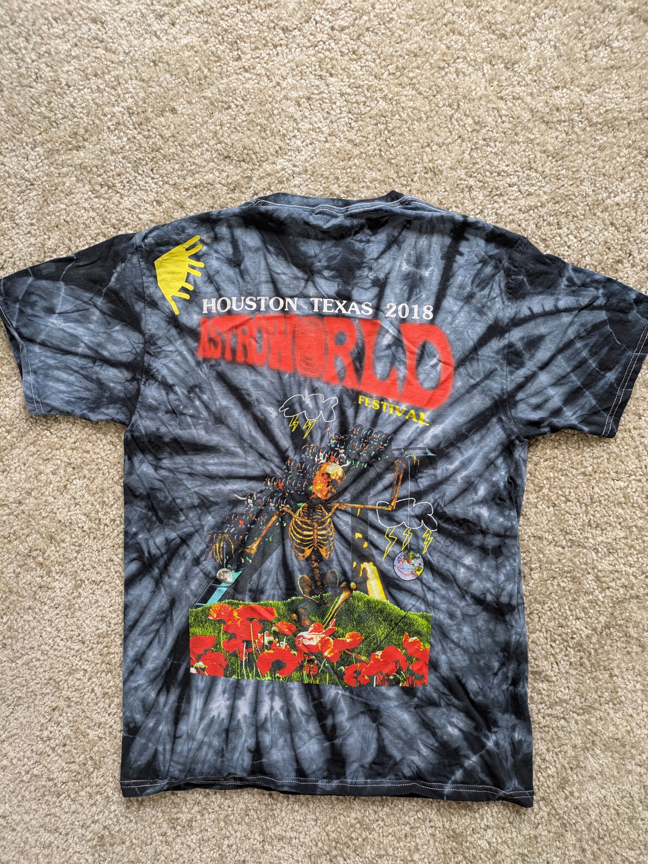 Travis Scott Travis Scott Astroworld Houston Texas 2018 Size US M / EU 48-50 / 2 - 2 Thumbnail