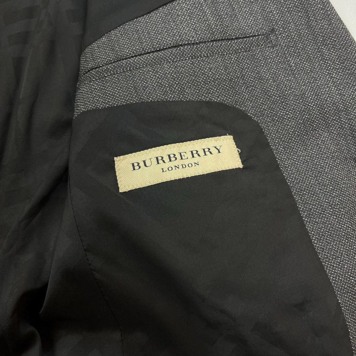 Burberry Burberry London Millbank Travel Suit Grey Wool Italy 50R Size 50R - 9 Thumbnail