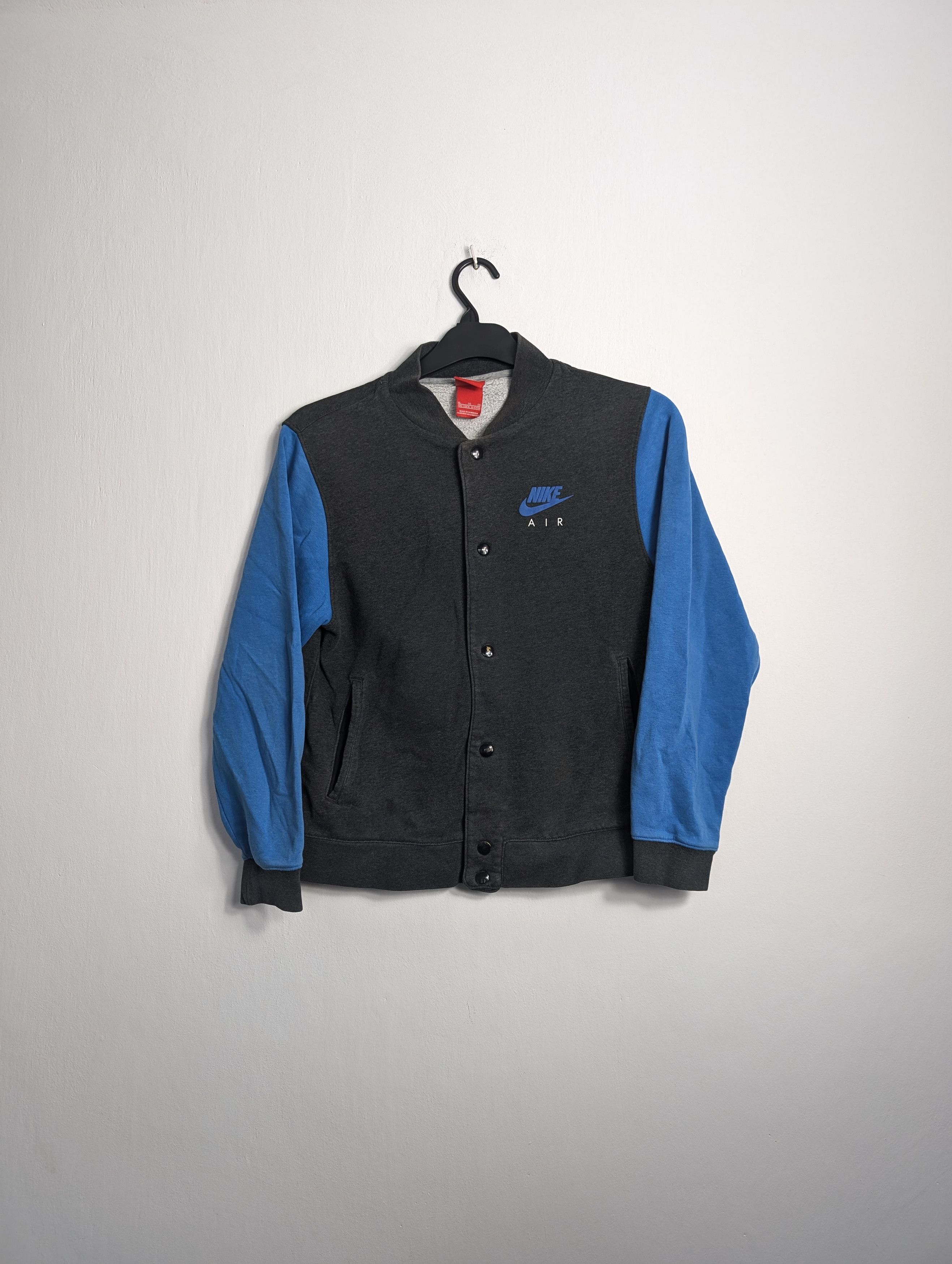 Nike Nike Varsity Jacket Cotton Sweatshirt College Stretwear Size US S / EU 44-46 / 1 - 1 Thumbnail