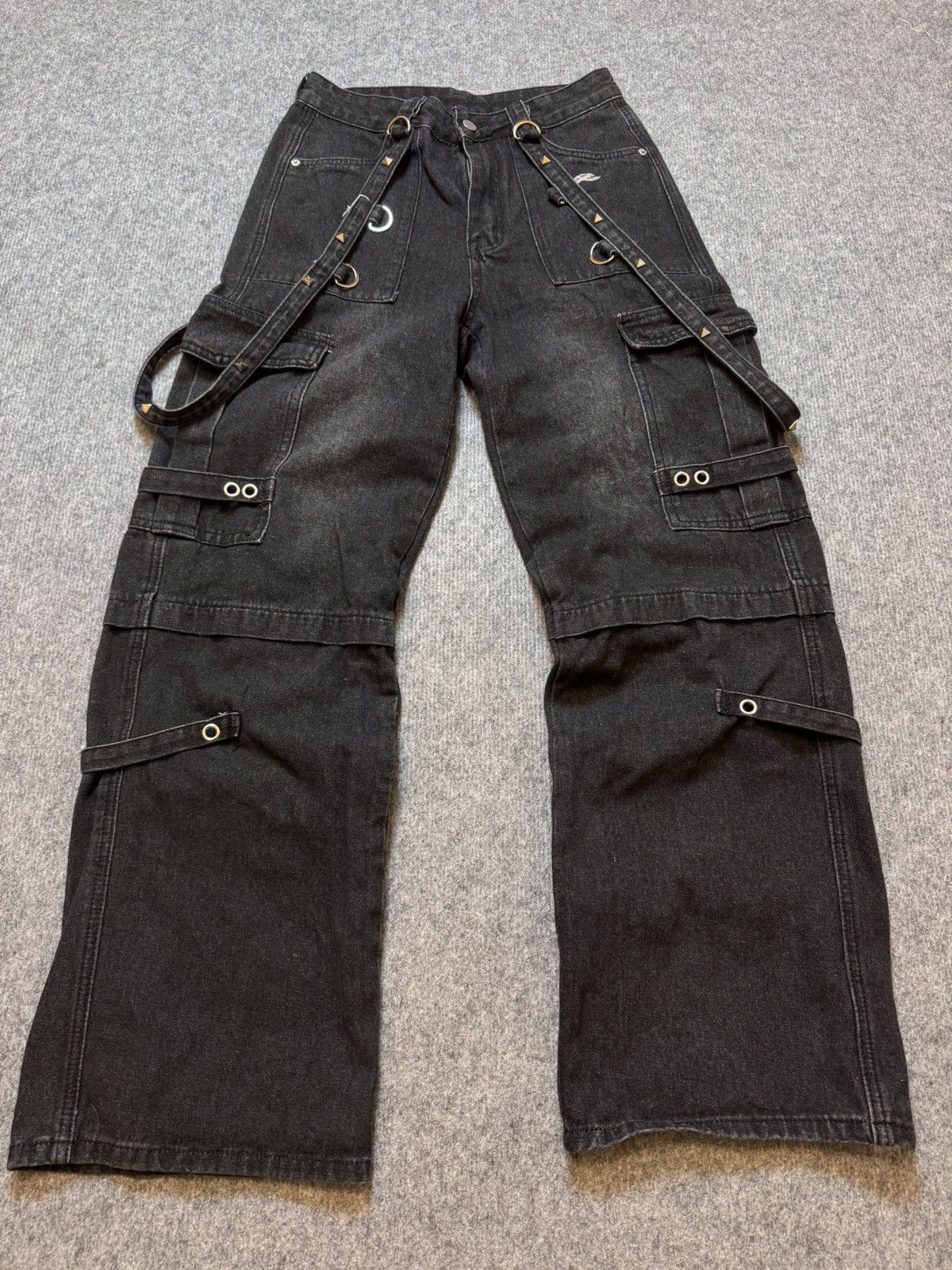 Other × Streetwear Personsoul Aliens Dirty Ripped Denim