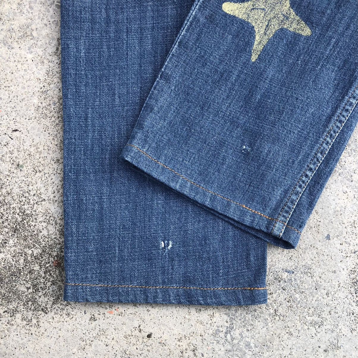 Issey Miyake × Japanese Brand × Tsumori Chisato ISSEY MIYAKE Tsumori Chisato Beautiful Art Slim Fit Denim Size US 29 - 14 Thumbnail