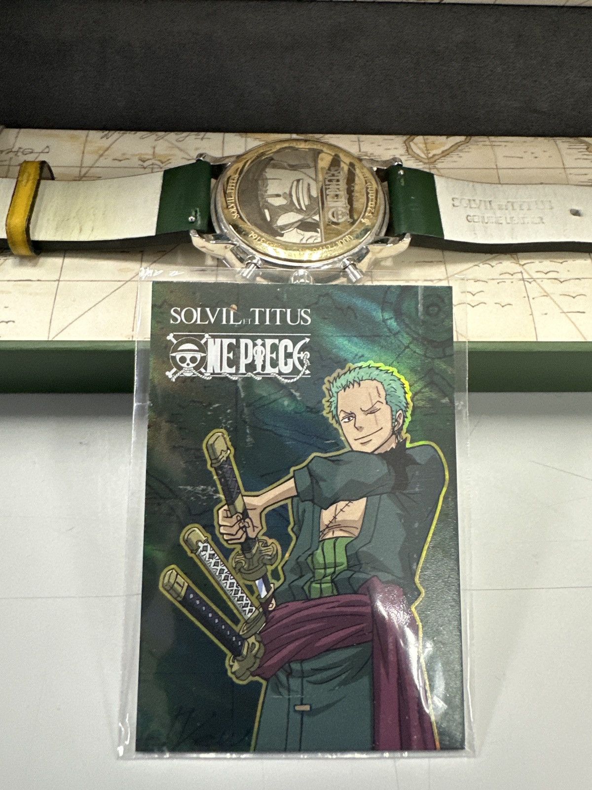 Japanese Brand × Other Solvil et Titus One Piece Zoro Watch Chronograph Size ONE SIZE - 1 Thumbnail