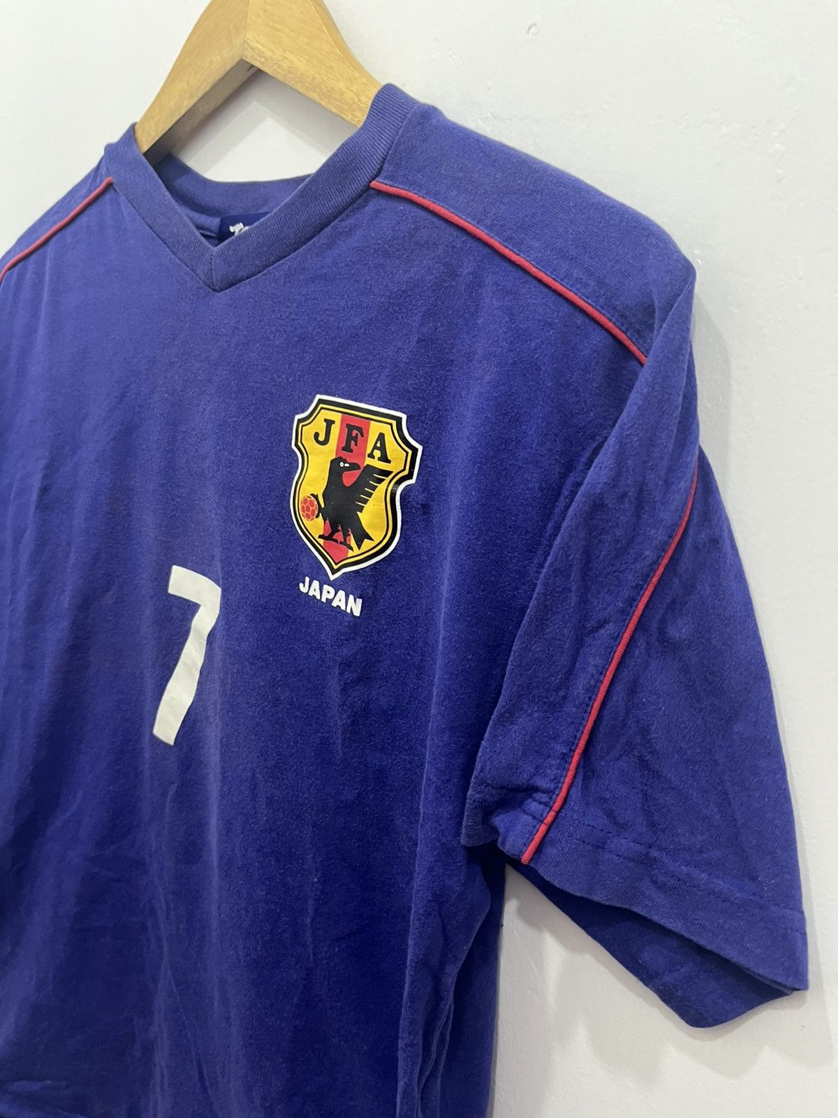 Vtg Japan Official National Team Hidetoshi Nakata Tees Vtg