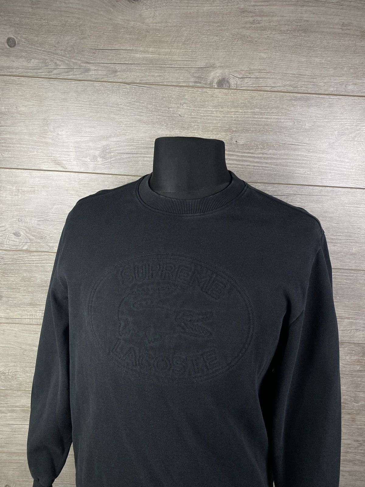 Lacoste × Supreme Sweatshirt in collaboration Lacoste Live Supreme Size L Size US L / EU 52-54 / 3 - 4 Thumbnail