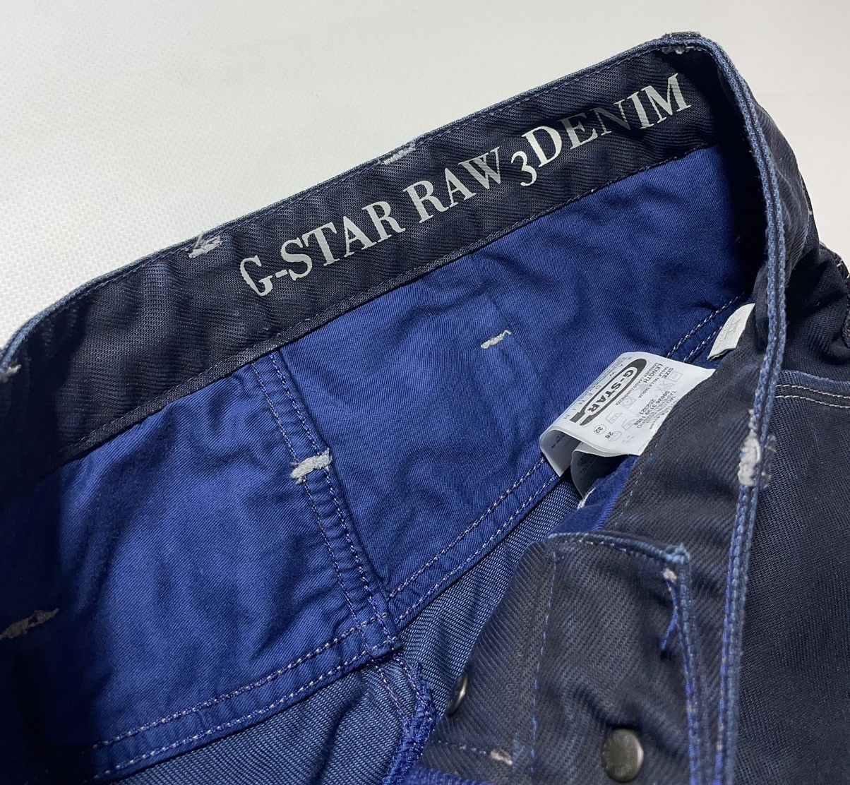 G-Star G-Star Raw Motor 5620 Tapered Embro Jeans Size US 28 / EU 44 - 9 Thumbnail