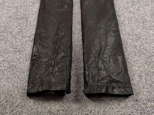 Japanese Brand Vtg Japanese Avant Garde If Six Was Nine Y2K leather Pants Size US 32 / EU 48 - 5 Thumbnail