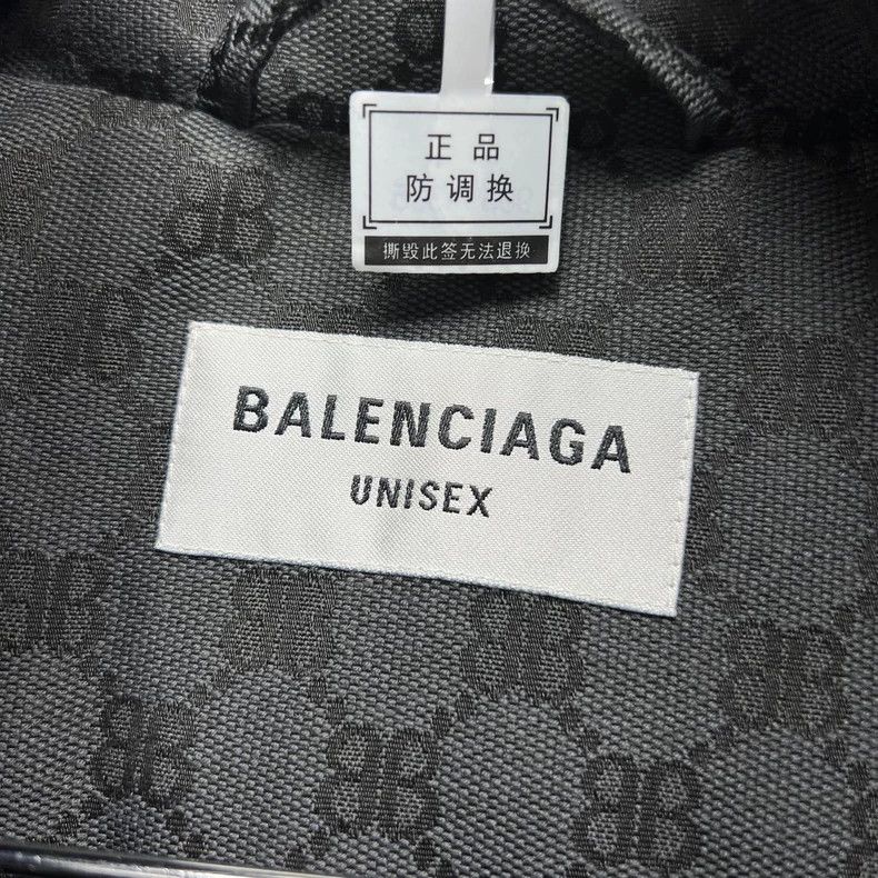 Balenciaga Balenciaga size M Presbyopia full printed down vest black Size S / US 4 / IT 40 - 5 Thumbnail