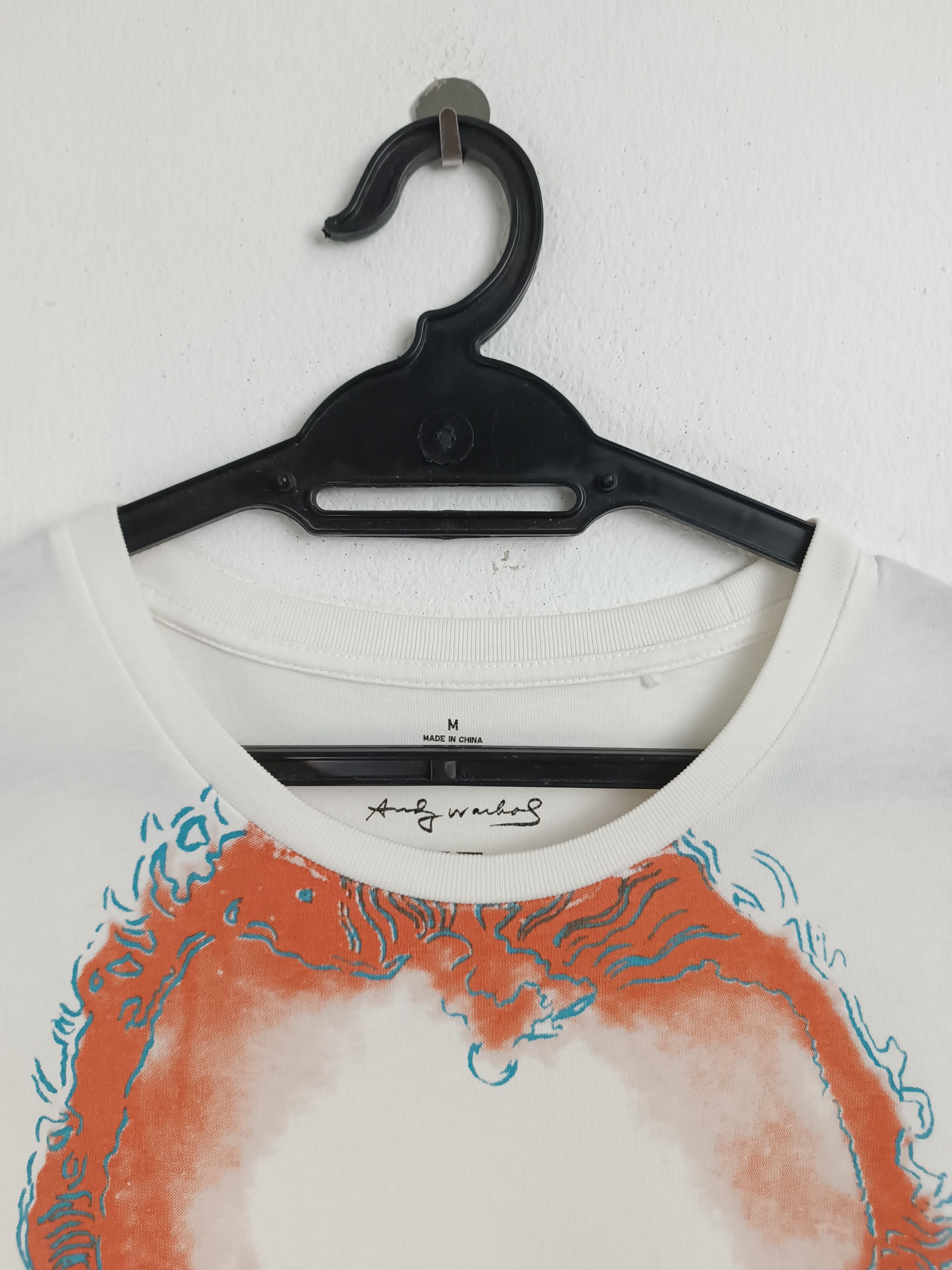 Andy Warhol VINTAGE KEITH HARING X ANDY WARHOL ART TEE BASQUIAT GOGH Size US M / EU 48-50 / 2 - 9 Thumbnail