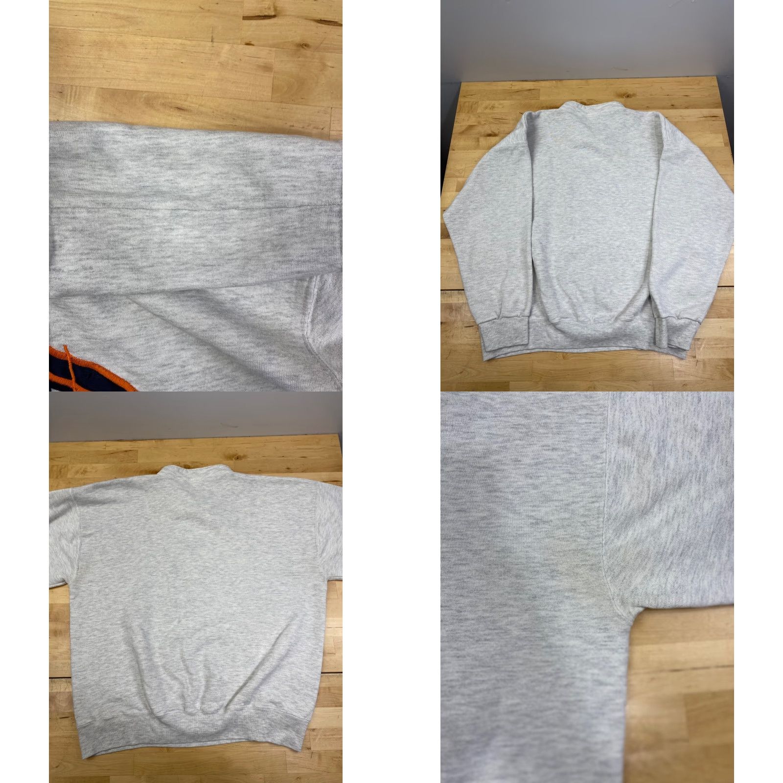 Vintage VINTAGE Syracuse University Sweatshirt XL Gray USA EmbroideredPullover Unisex Adults Sweatshirt Embroidered USA Gray XL Syracuse University Sweatshirt Size US XL / EU 56 / 4 - 8 Thumbnail