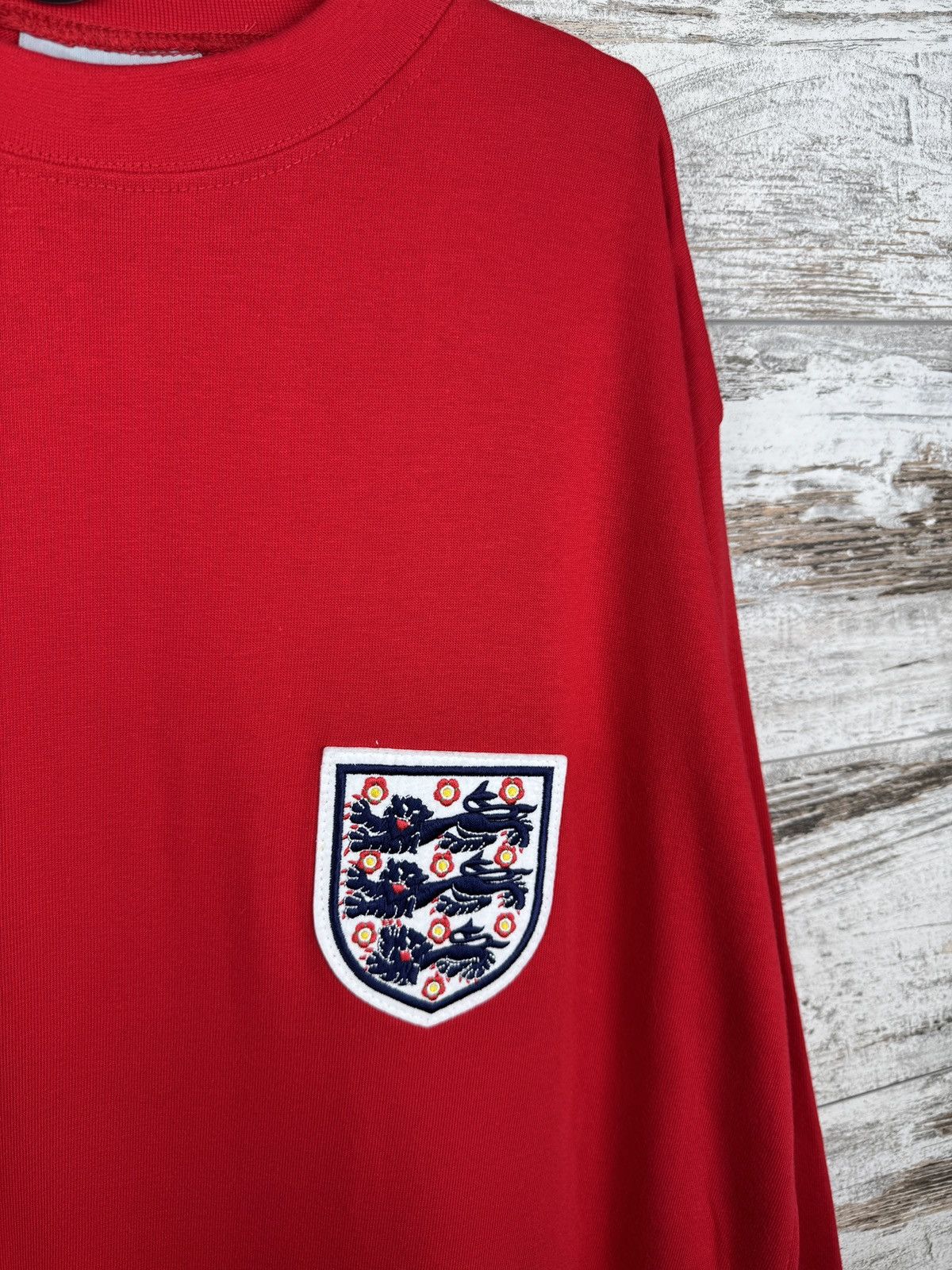 Vintage England National Team 1966 world cup sweatshirt long-sleeve Size US XL / EU 56 / 4 - 4 Thumbnail