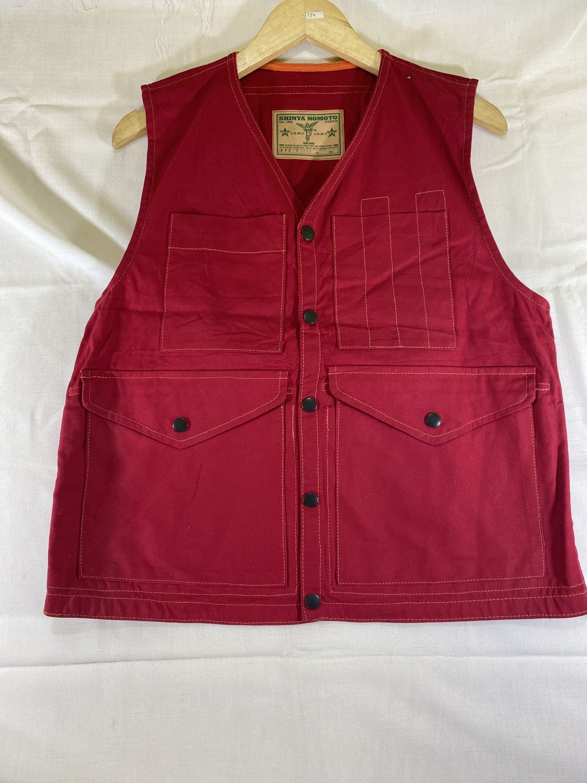 Japanese Brand shinya nomoto tactical vest Size US M / EU 48-50 / 2 - 2 Thumbnail