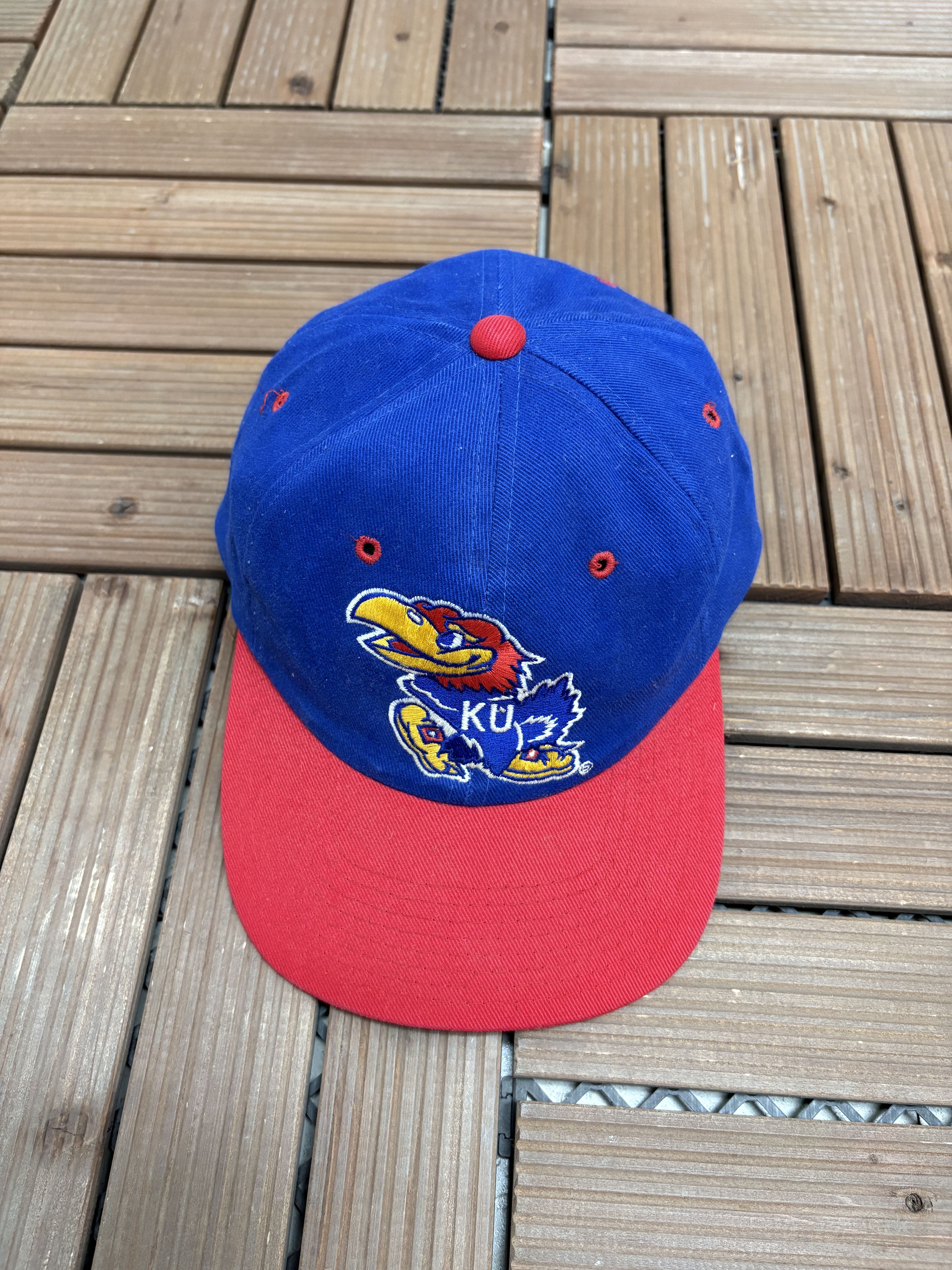 Starter Kansas Jayhawks Embroidered Vintage Starter Hat Cap Size ONE SIZE - 1 Thumbnail