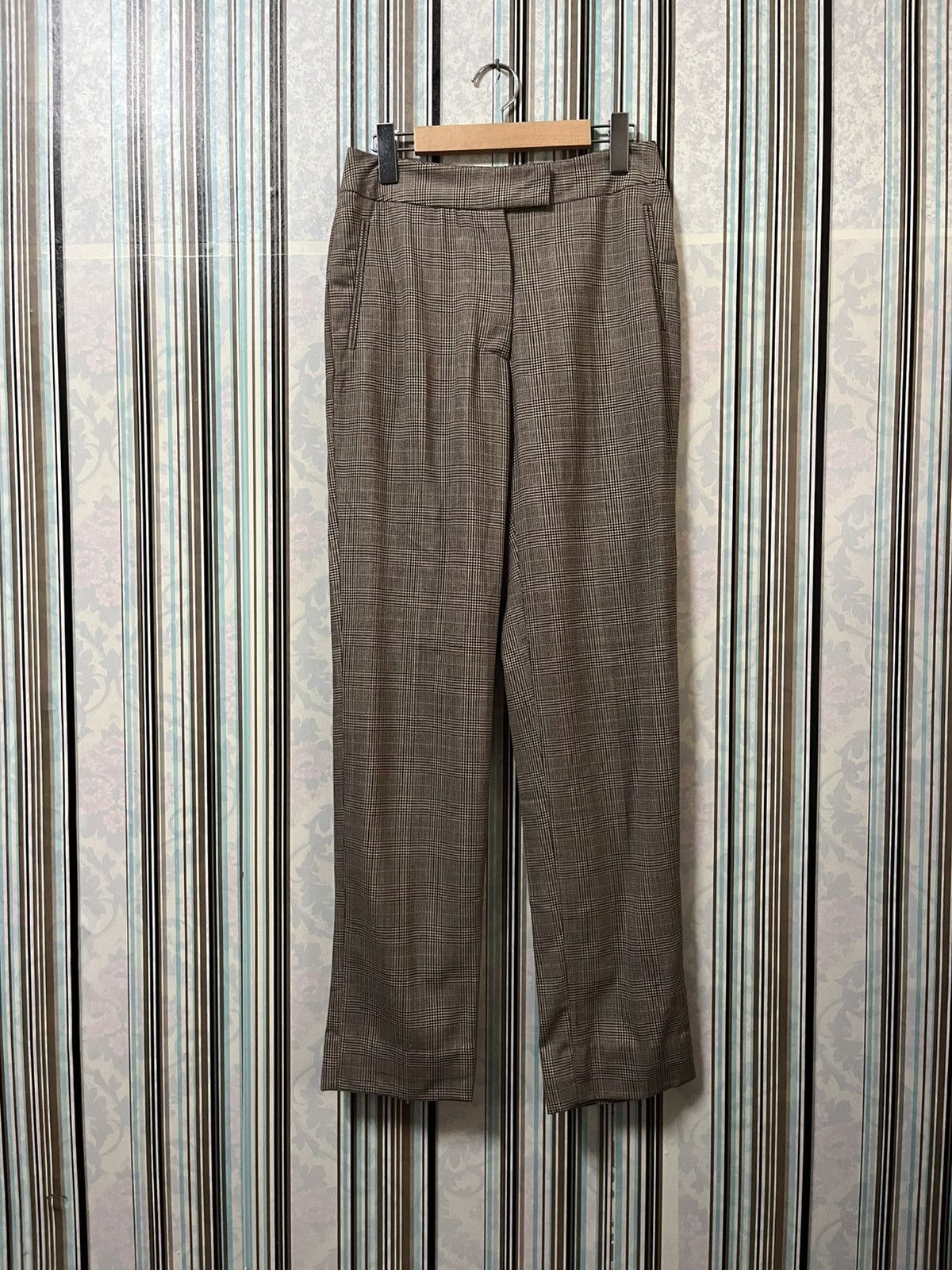 Vivienne Westwood 1980s Worlds end glen plaid belt loop #I Size US 27 - 3 Thumbnail