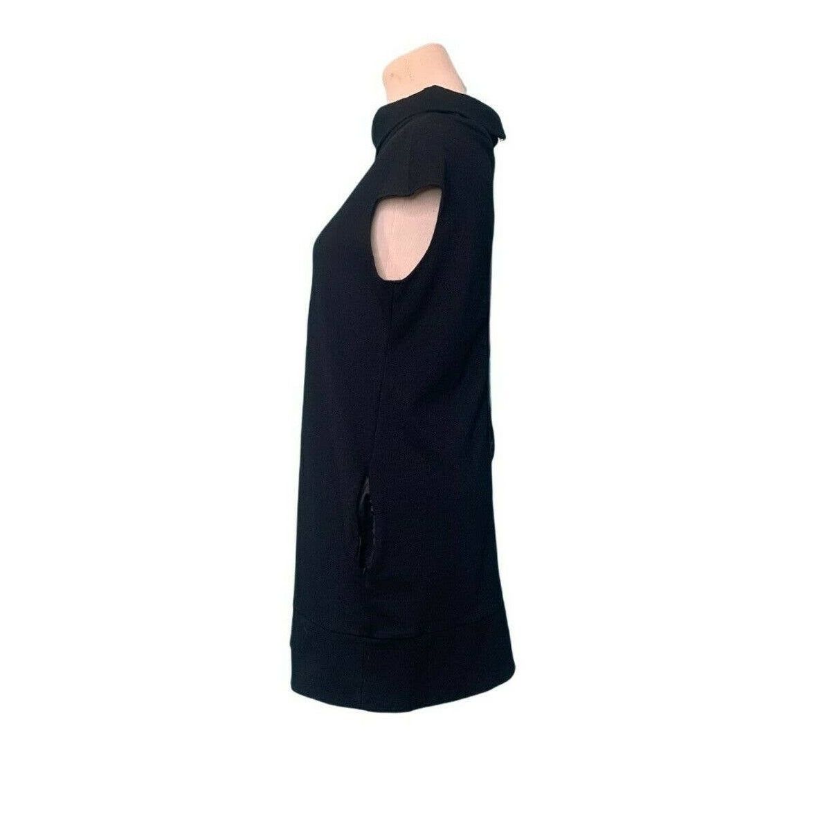 Express Express black cowl neck mini sheath dress size small Size S / US 4 / IT 40 - 6 Thumbnail