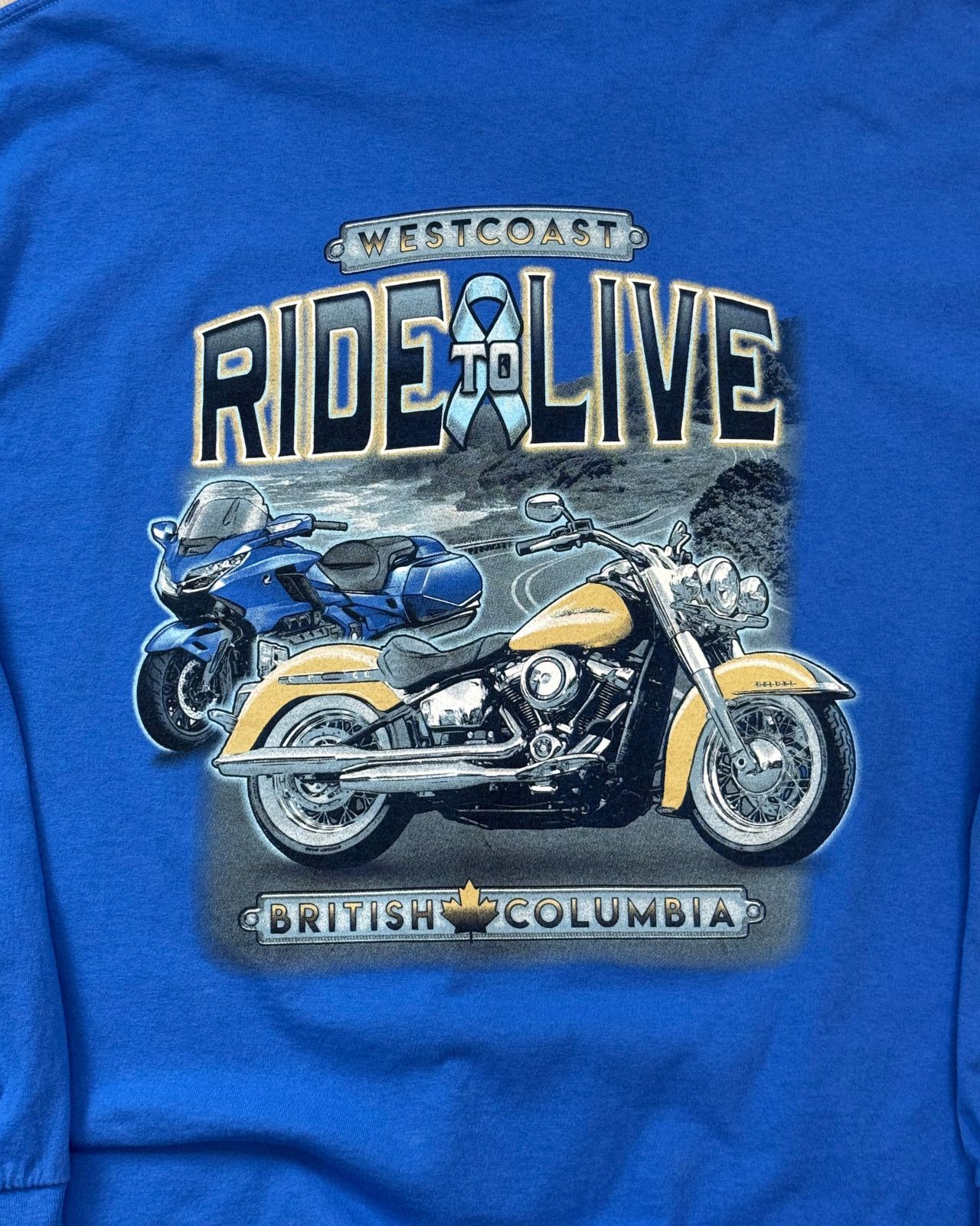 Harley Davidson West Coast Motorcycle Ride To Live Long Sleeve T-Shirt - 2XL Size US XXL / EU 58 / 5 - 3 Thumbnail