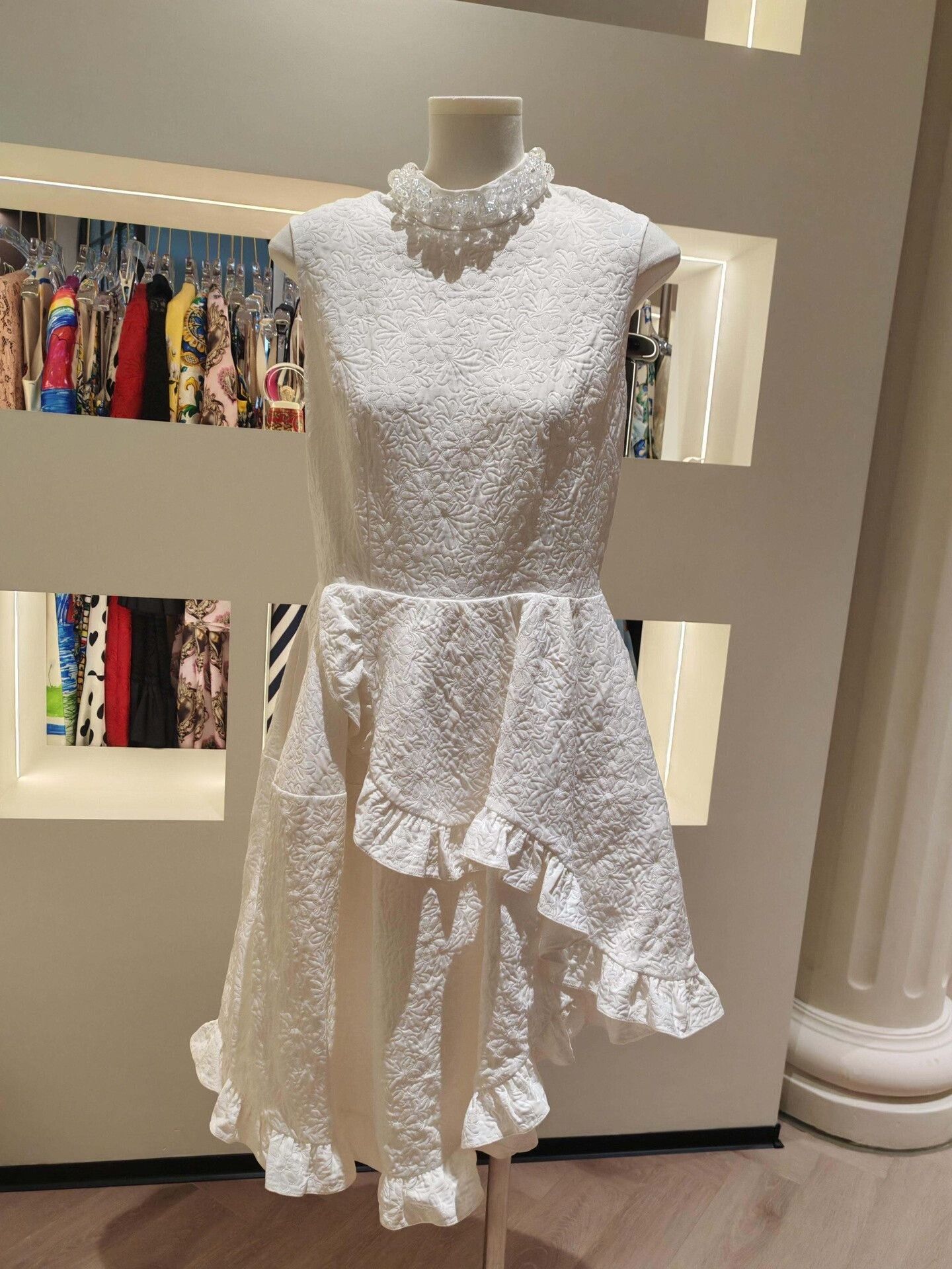 Simone Rocha Simone Rocha UK8 White Dress Size S / US 4 / IT 40 - 1 Thumbnail