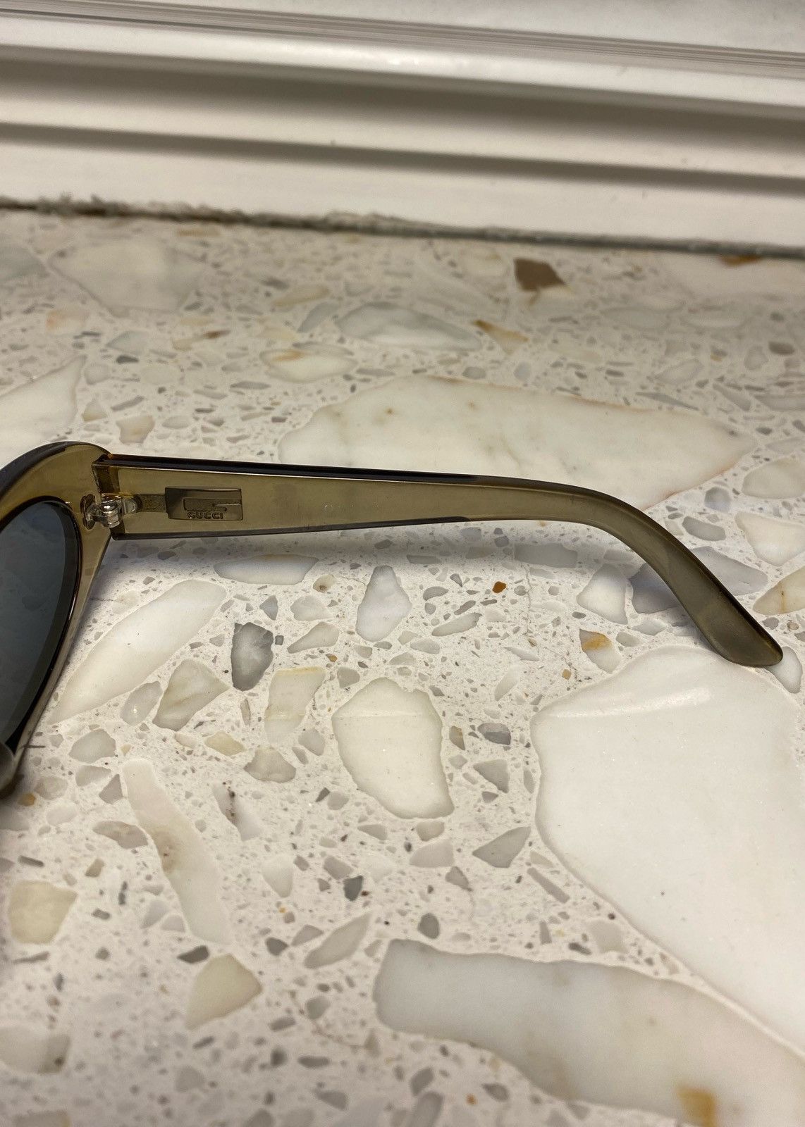 Gucci Silver Logo G Vintage Gucci Sunglasses Size ONE SIZE - 7 Thumbnail