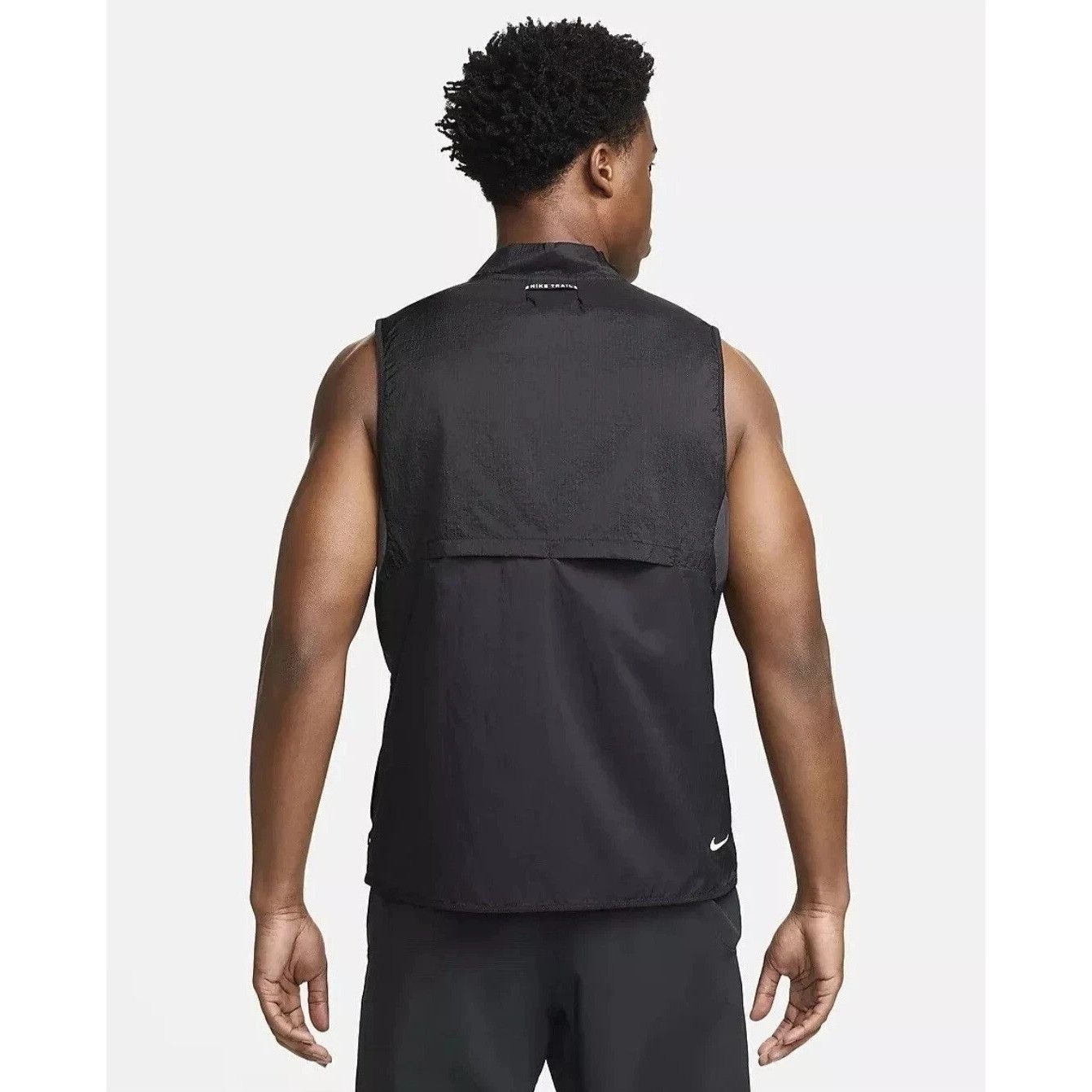 Nike Size Large - Nike Trail Aireez Packable Running Vest Black Size US L / EU 52-54 / 3 - 2 Thumbnail