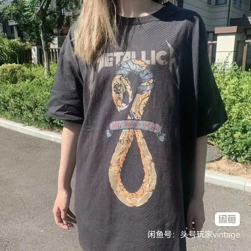 Vintage Metallica 1993 Vintage Tour T. Size US M / EU 48-50 / 2 - 5 Thumbnail