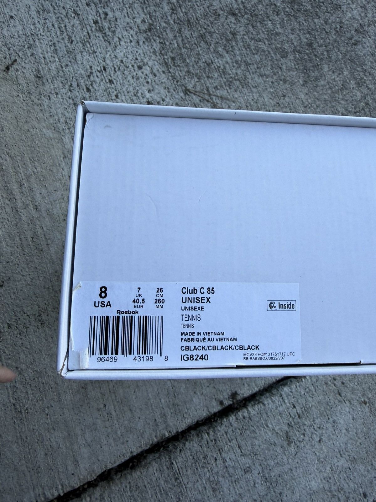 JJJJound × Reebok Jjjjound Reebok Club C Nubuck Core Black Size US 8 / EU 41 - 5 Thumbnail