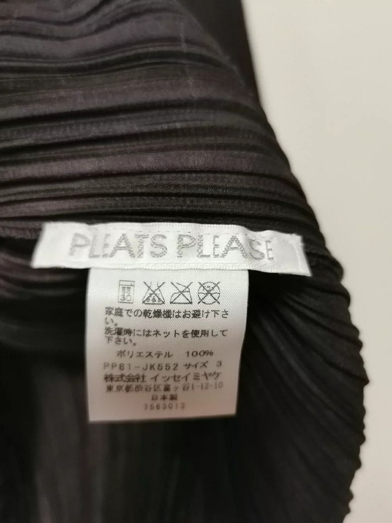 Issey Miyake Issey Miyake size:3 Black digital long-sleeved top Size M / US 6-8 / IT 42-44 - 4 Thumbnail