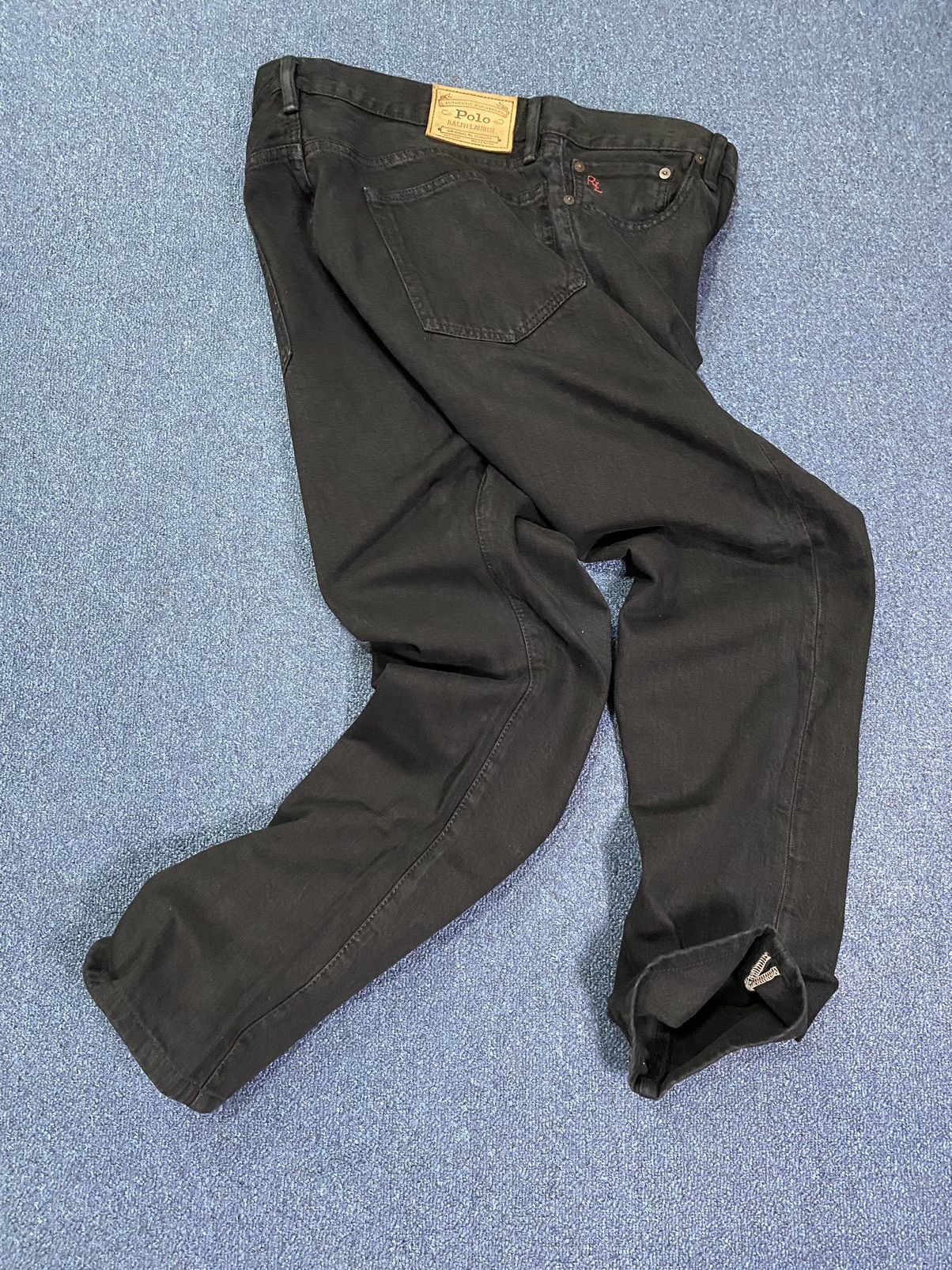 Polo Ralph Lauren Polo Ralph Lauren - Black Denim Jeans Size US 36 / EU 52 - 4 Thumbnail