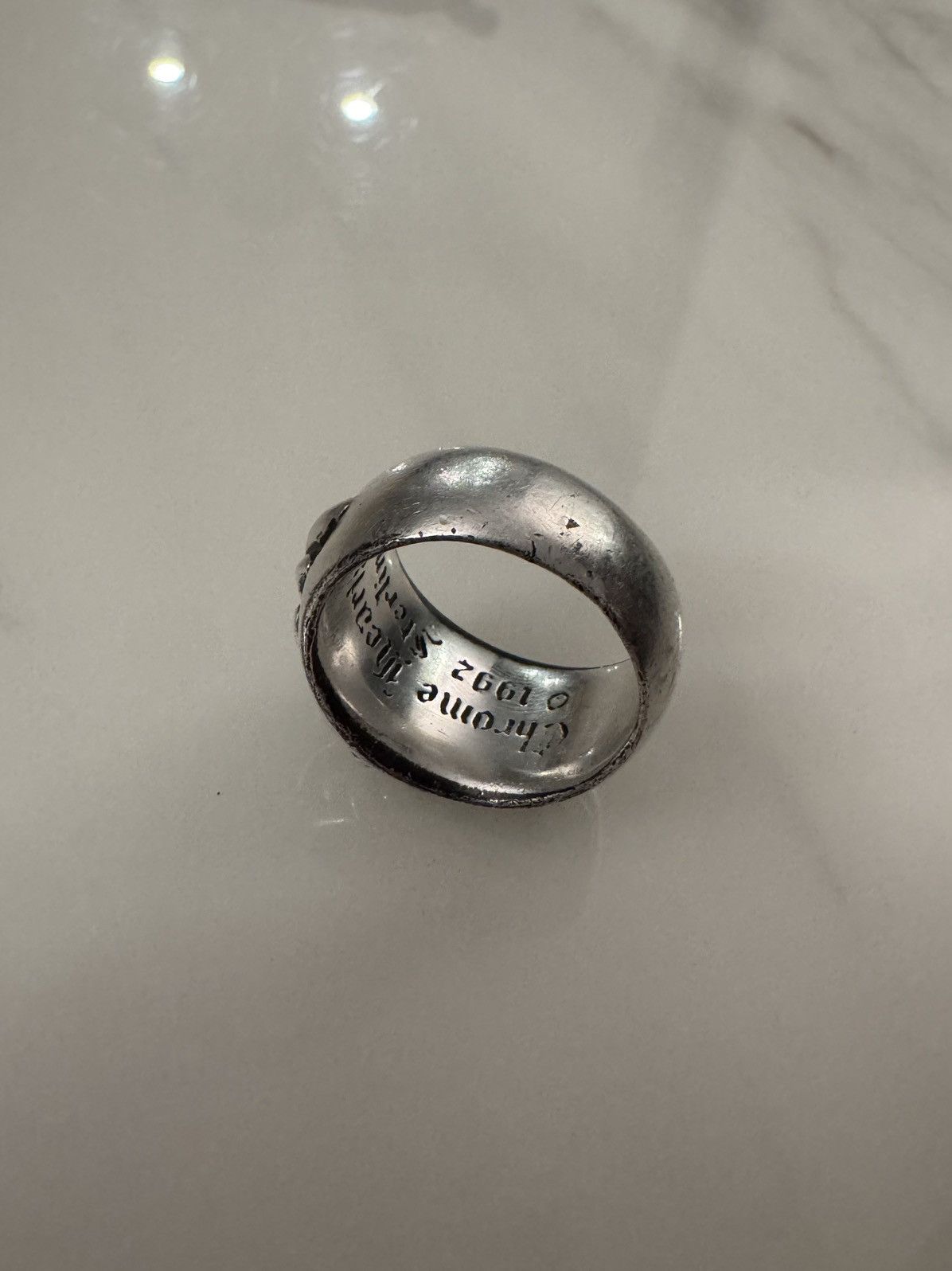 Chrome Hearts US 9 Floral Cross Ring Size ONE SIZE - 2 Thumbnail