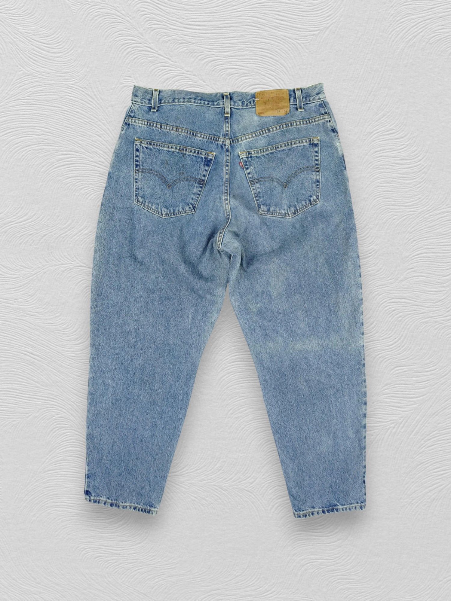 Levi's Loose Fit Blue Vintage Levi's 560 Denim 37x29.5 -JN290 Size US 37 - 2 Thumbnail