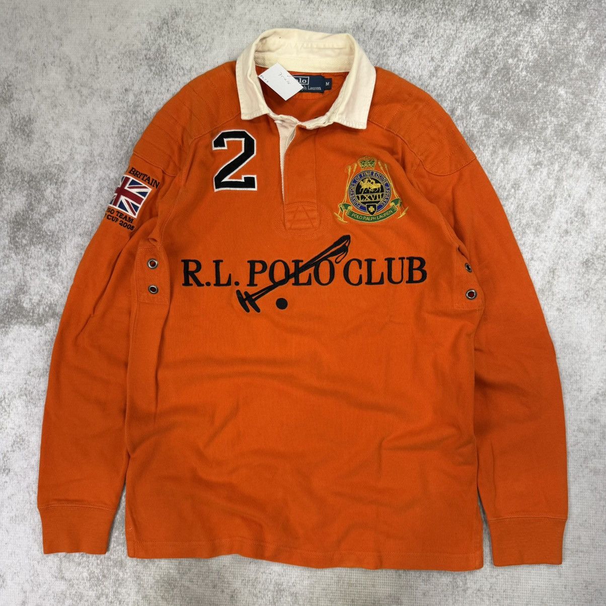 POLO RALPH LAUREN RL POLO CLUB mercer club poloshirt rugby