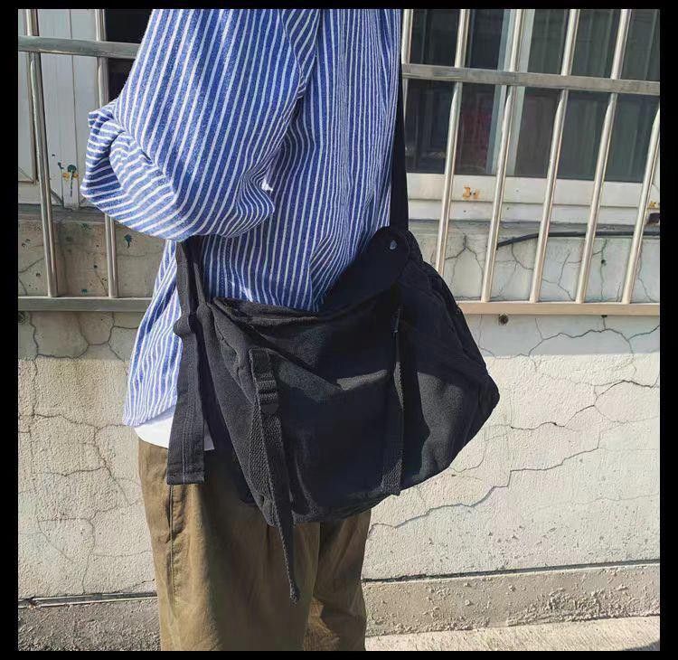 Black Crossbody Bag, Men's