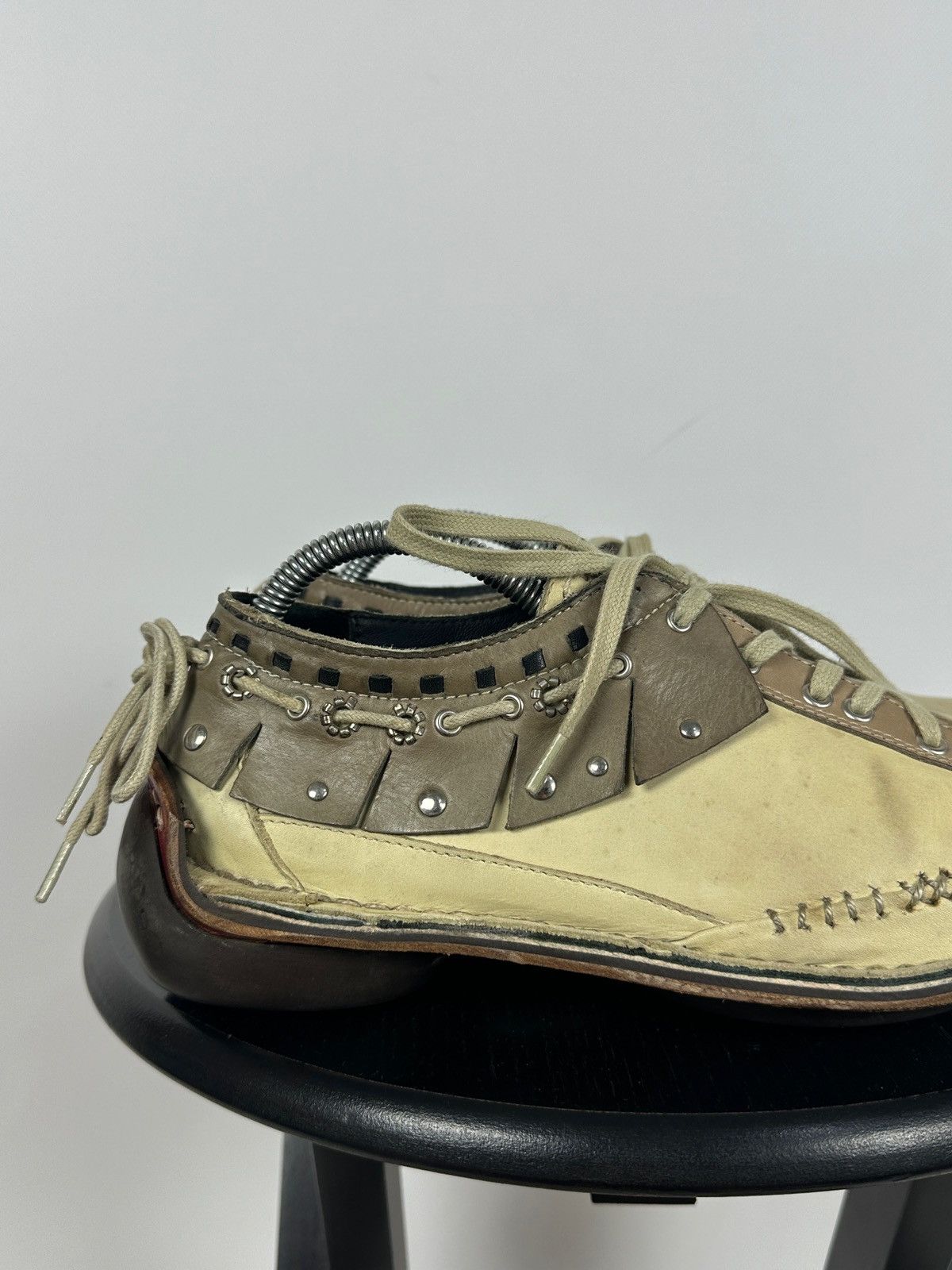 Marithe + Francois Girbaud Vintage Marithé + François Girbaud Leather Moccasin Shoes Size US 7 / EU 40 - 14 Thumbnail