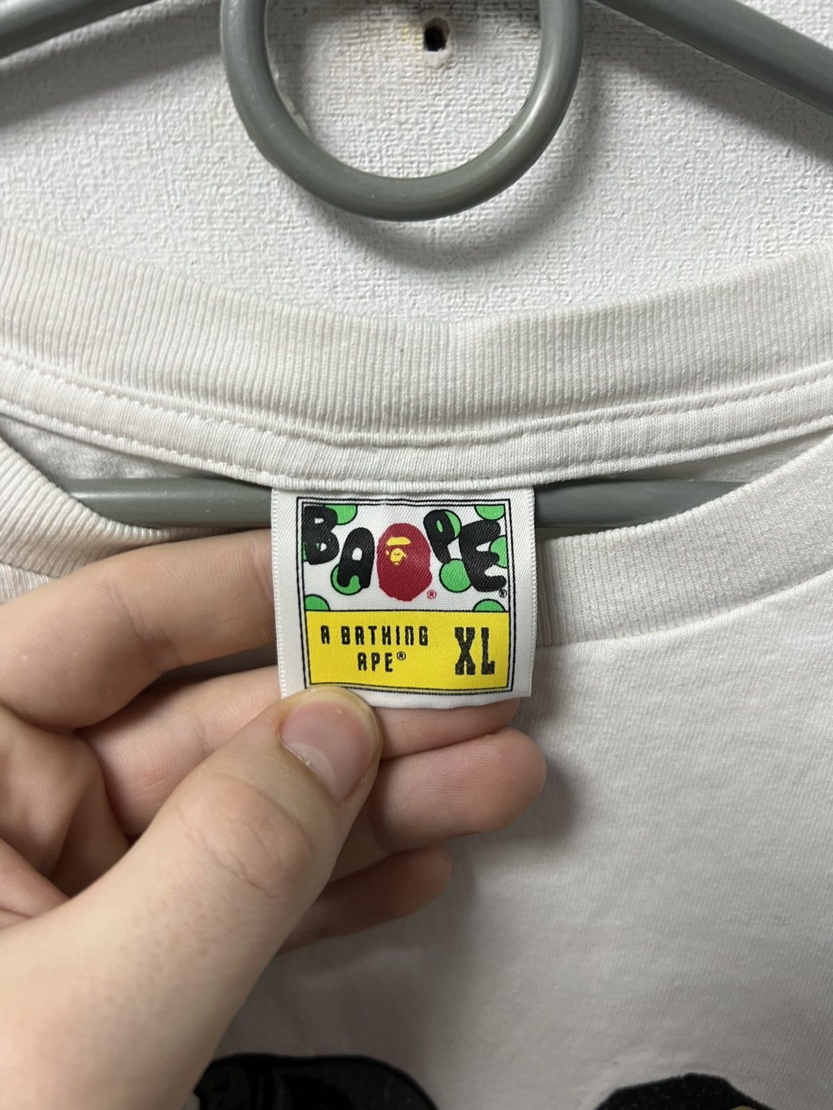 Bape Bapesta Bape T-shirt Size US XL / EU 56 / 4 - 5 Thumbnail