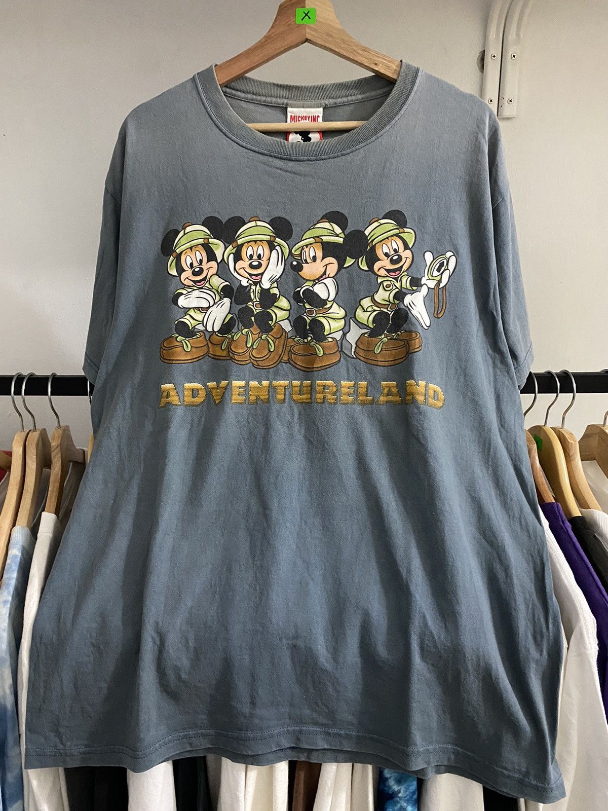Disney × Mickey Mouse × Vintage Mickey Mouse Animal Kingdom Size US L / EU 52-54 / 3 - 1 Thumbnail