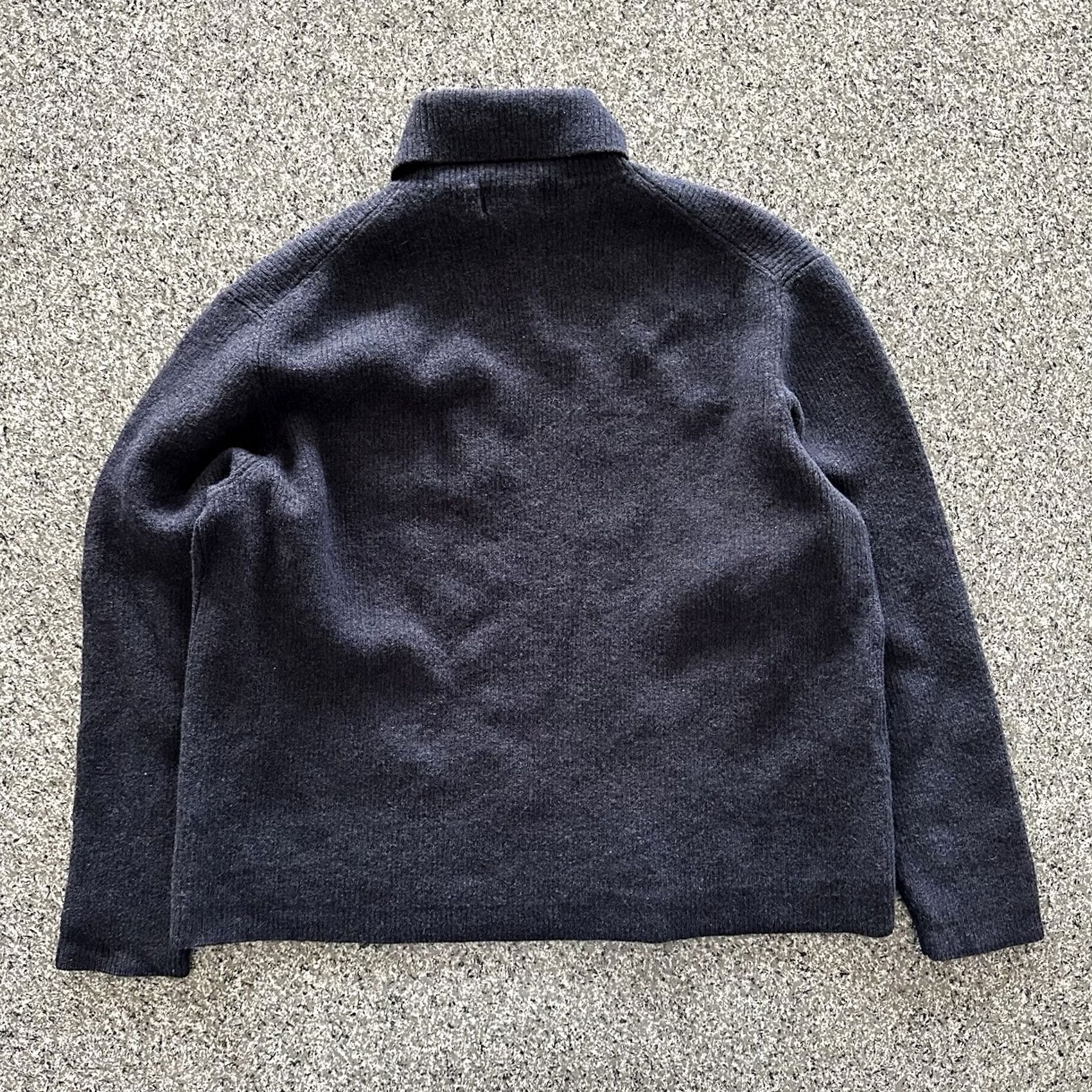 Brooks Brothers Brooks Brothers Sweater Turtleneck Womens XL Regular Merino Wool Navy/Blue Classic Knit Pullover Size XL / US 12-14 / IT 48-50 - 3 Thumbnail