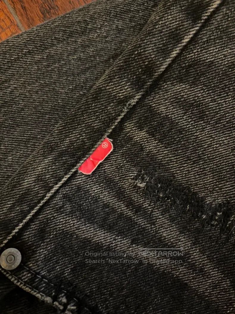 Neighborhood Neighborhood size L Black Soul Patch Leather Sailor Denim Size US 27 - 6 Thumbnail