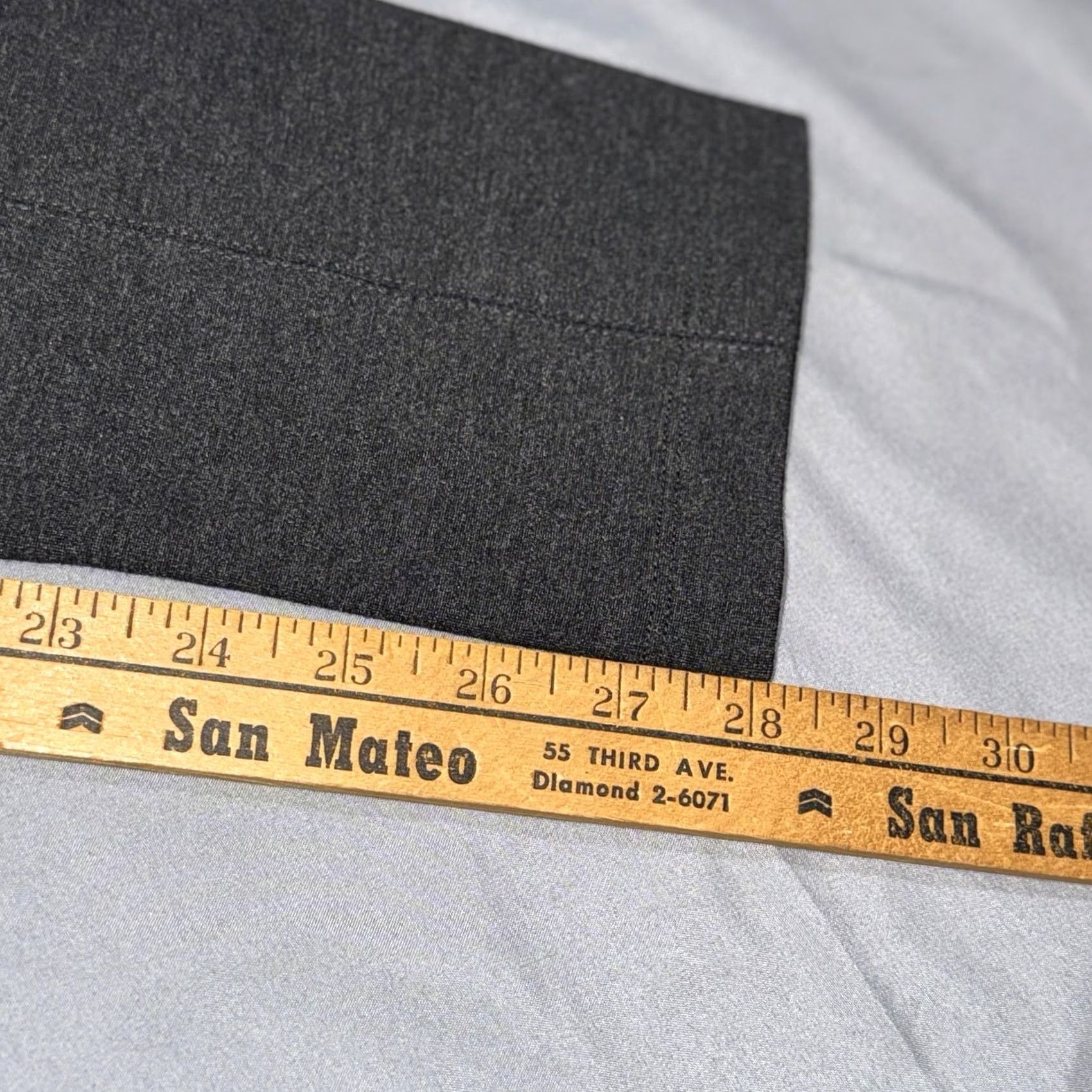 Vince Vince Leggings Womens Medium Gray Pull On Stretch Pants Skinny High Rise Size 32" / US 10 / IT 46 - 6 Thumbnail