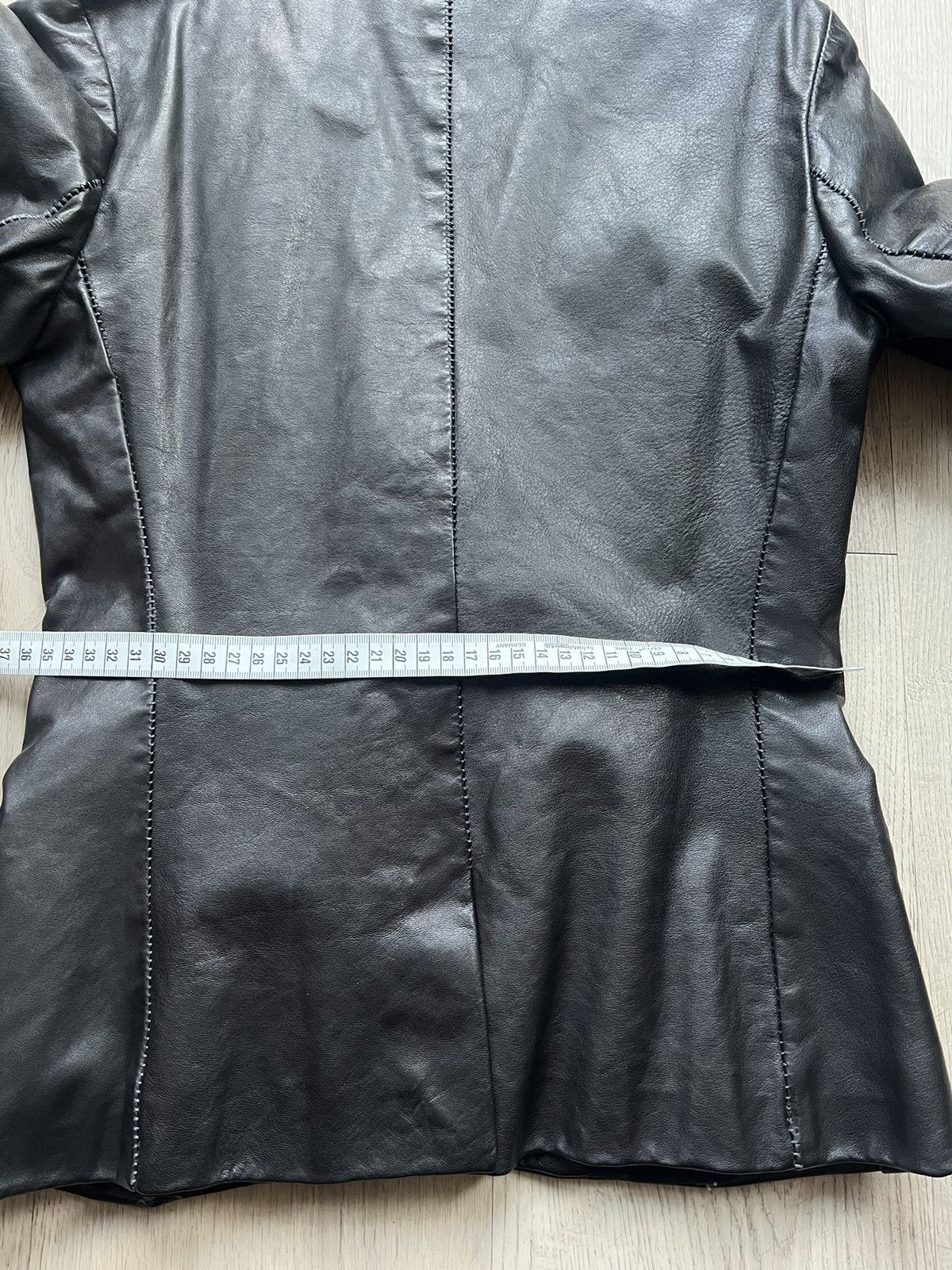 10sei0otto Dieciseizerootto leather blazer Size M / US 6-8 / IT 42-44 - 9 Thumbnail