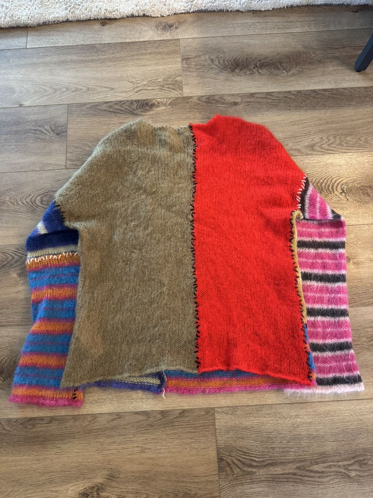 Designer × Marni Marni Roundneck Sweater 'Multicolor' Size US XL / EU 56 / 4 - 4 Thumbnail