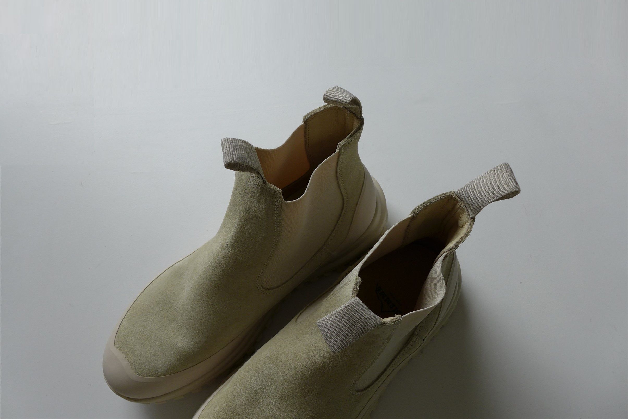 Diemme Diemme Ramon Chelsea Boots - Ecru Suede Size US 11 / EU 44 - 4 Thumbnail