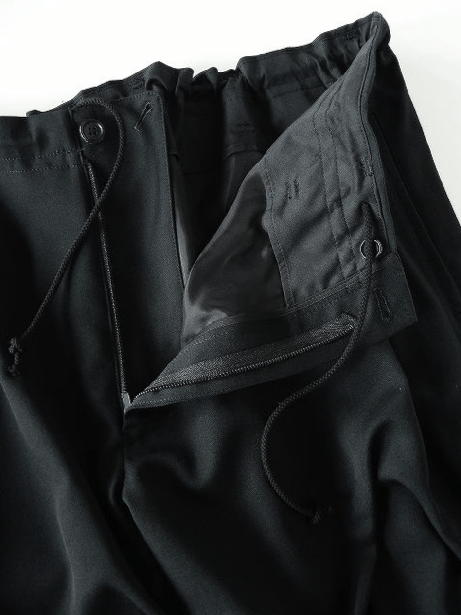 Yohji Yamamoto Yohji Yamamoto Pour Homme - Ta/TUXEDO RANDOM TUCK PANTS Size US 28 / EU 44 - 12 Thumbnail
