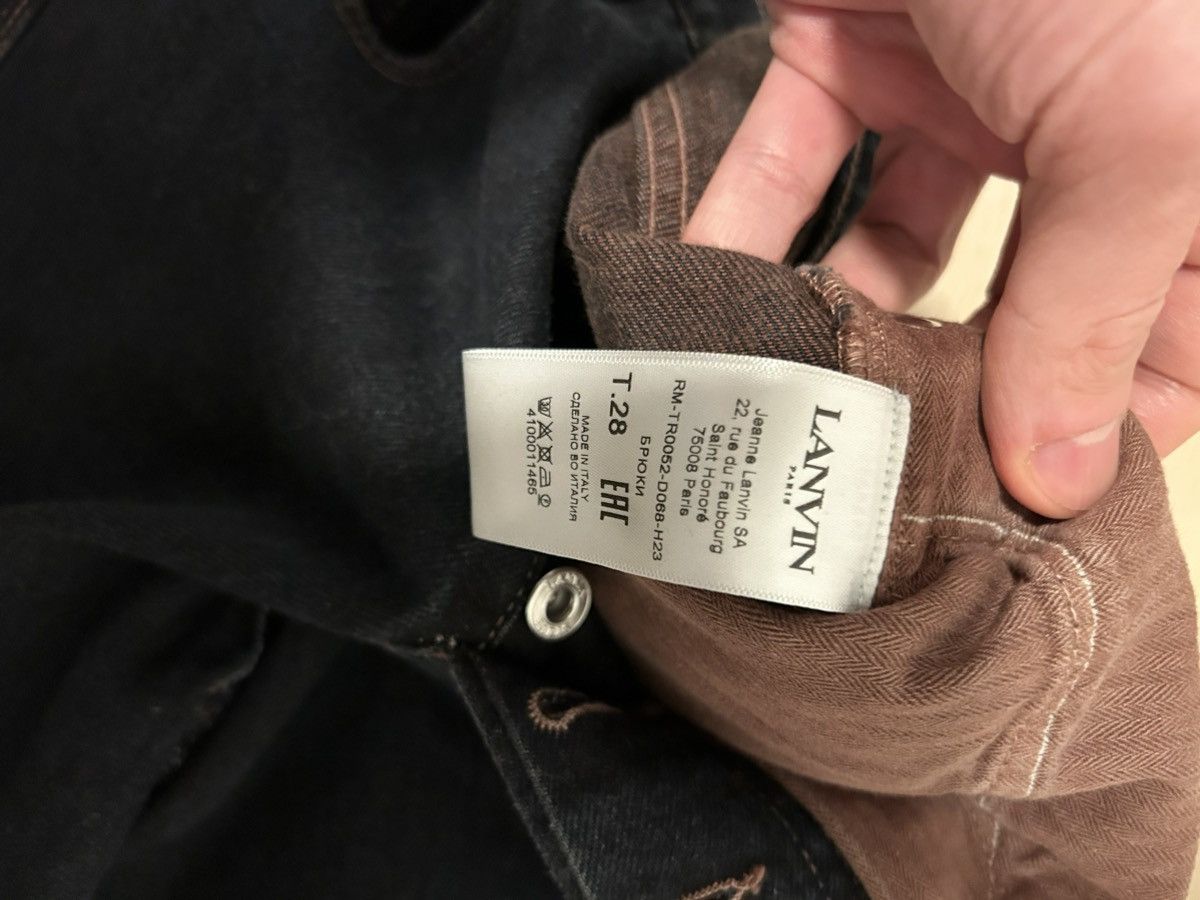Lanvin Lanvin Twisted Seam Denim Size US 28 / EU 44 - 4 Thumbnail