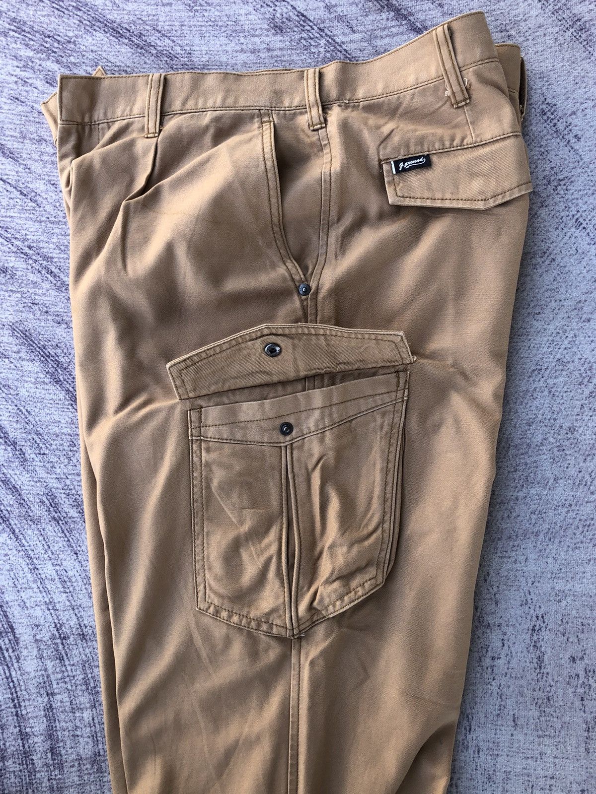Japanese Brand × This Is Ground Cargo g.ground Plain 6 Pocket Tactical Pants Size US 33 - 14 Thumbnail