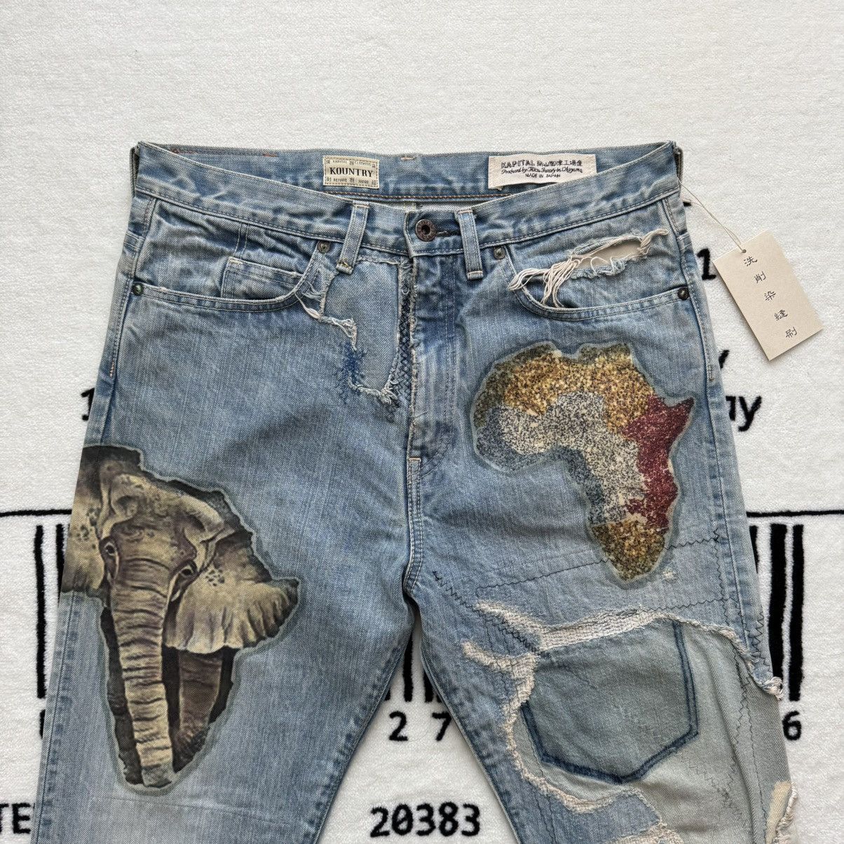 Kapital Kountry 14Oz Denim 5P Okabilly Africa Tribals Remake Size US 34 / EU 50 - 6 Thumbnail