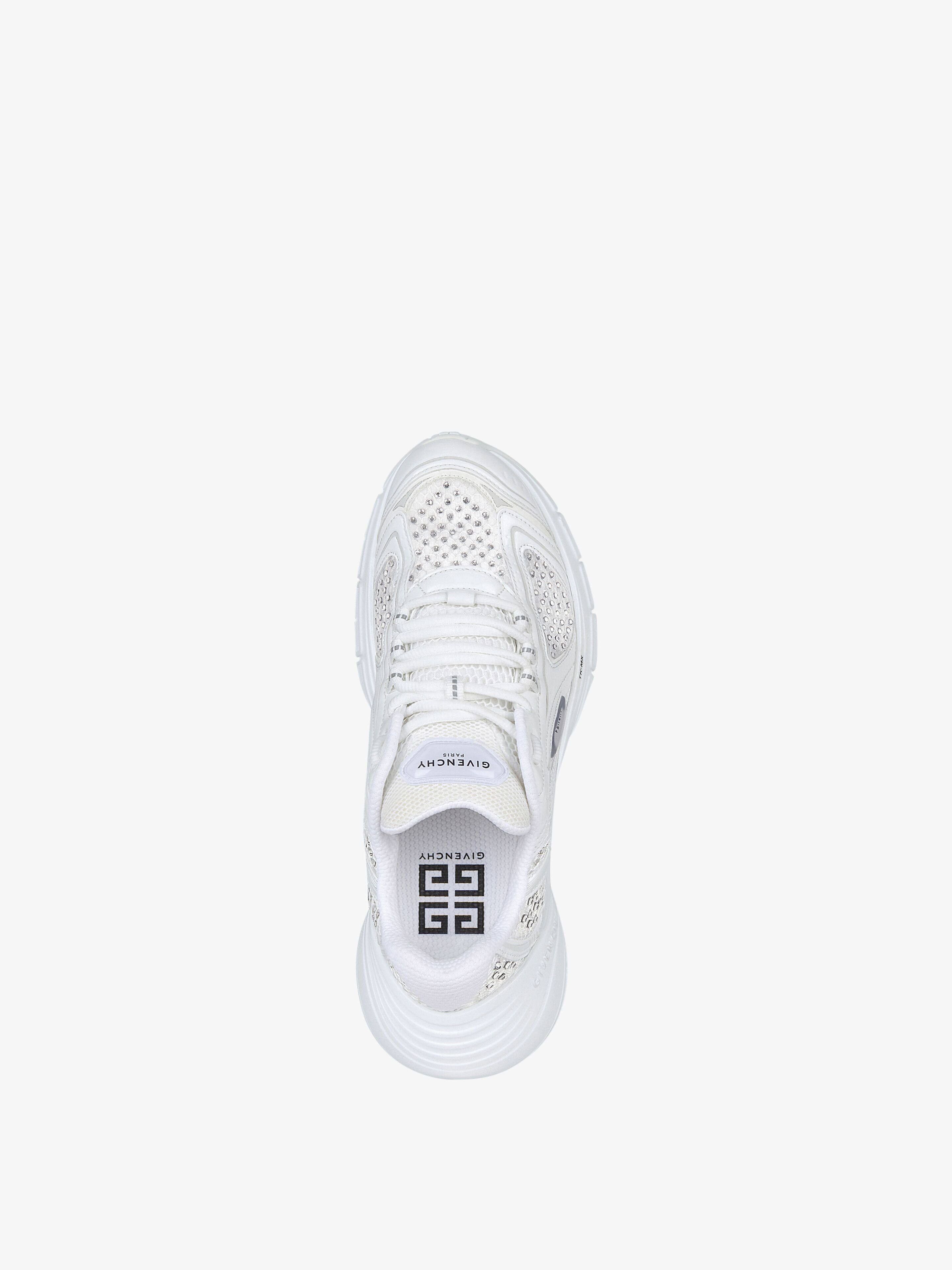 Givenchy o1loc1c0724 MX Runner Sneakers in White Size US 8 / IT 38 - 6 Thumbnail