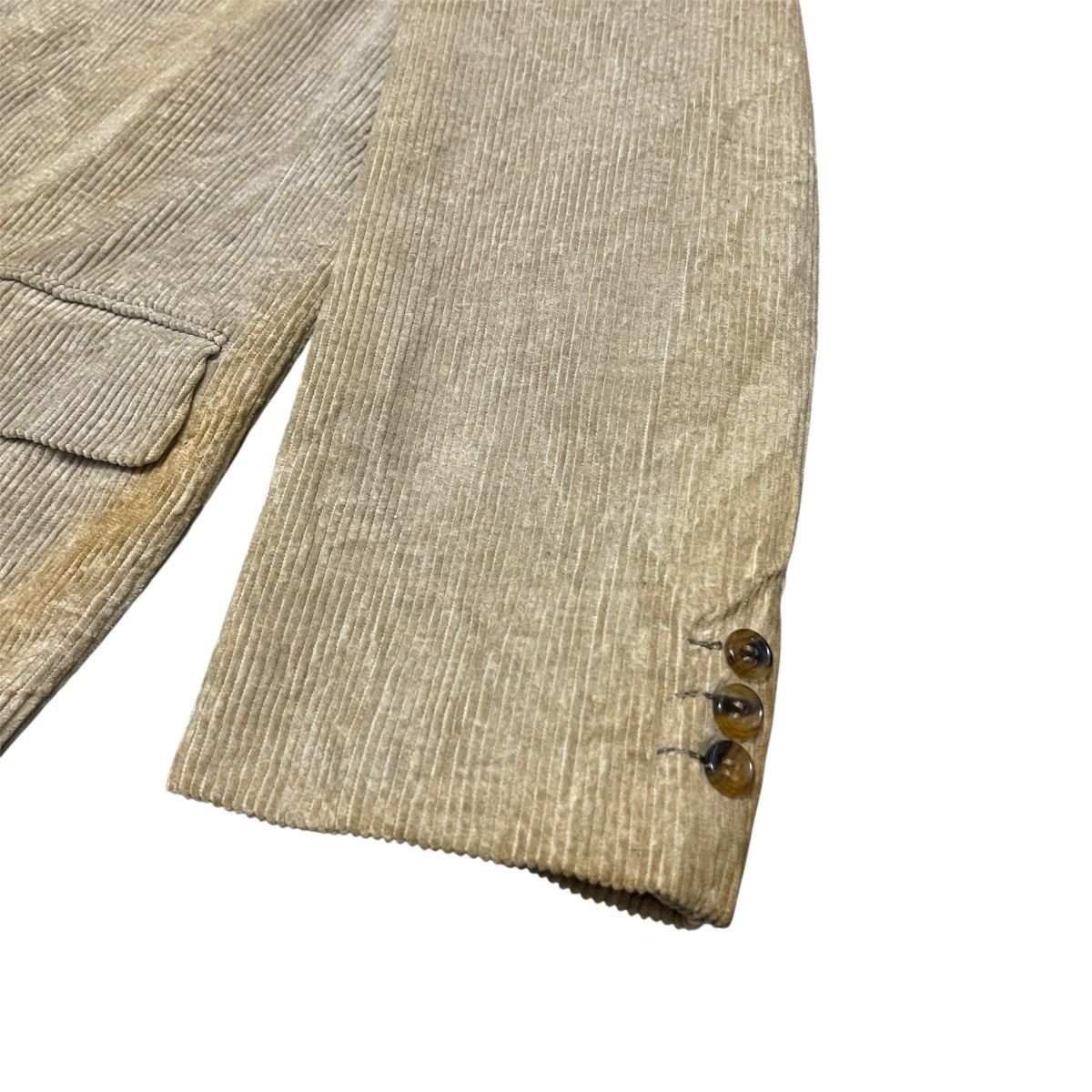 Comme des Garcons Vintage Comme Des Garcons Homme 1993 Corduroy Buttons Jacket Size US M / EU 48-50 / 2 - 8 Thumbnail