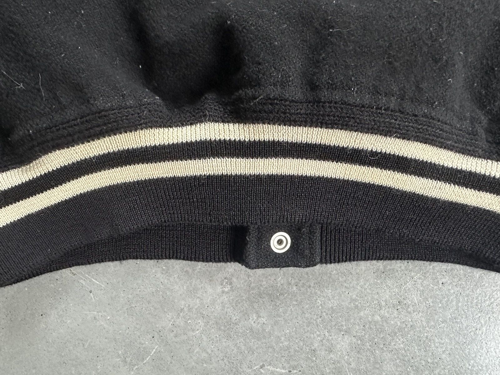 Saint Laurent Paris 2017 heavyweight saint laurent teddy jacket wool black 44IT Size US S / EU 44-46 / 1 - 12 Thumbnail