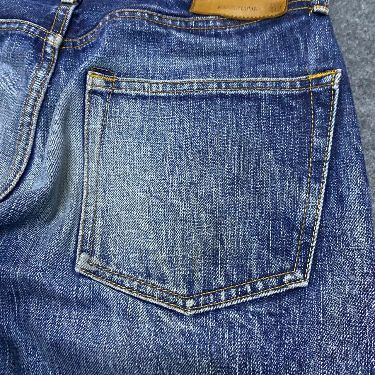 Japan Blue Vintage Blue Japan Selvegde Redline Distressed Denim Size US 31 - 18 Thumbnail
