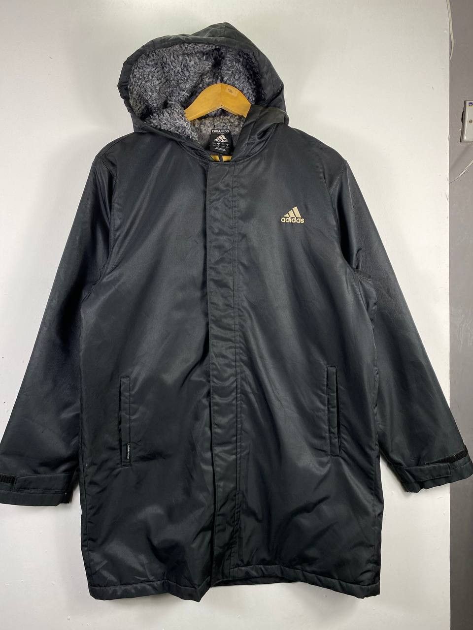 Adidas adidas long jacket big logo back embroided Size US S / EU 44-46 / 1 - 2 Thumbnail